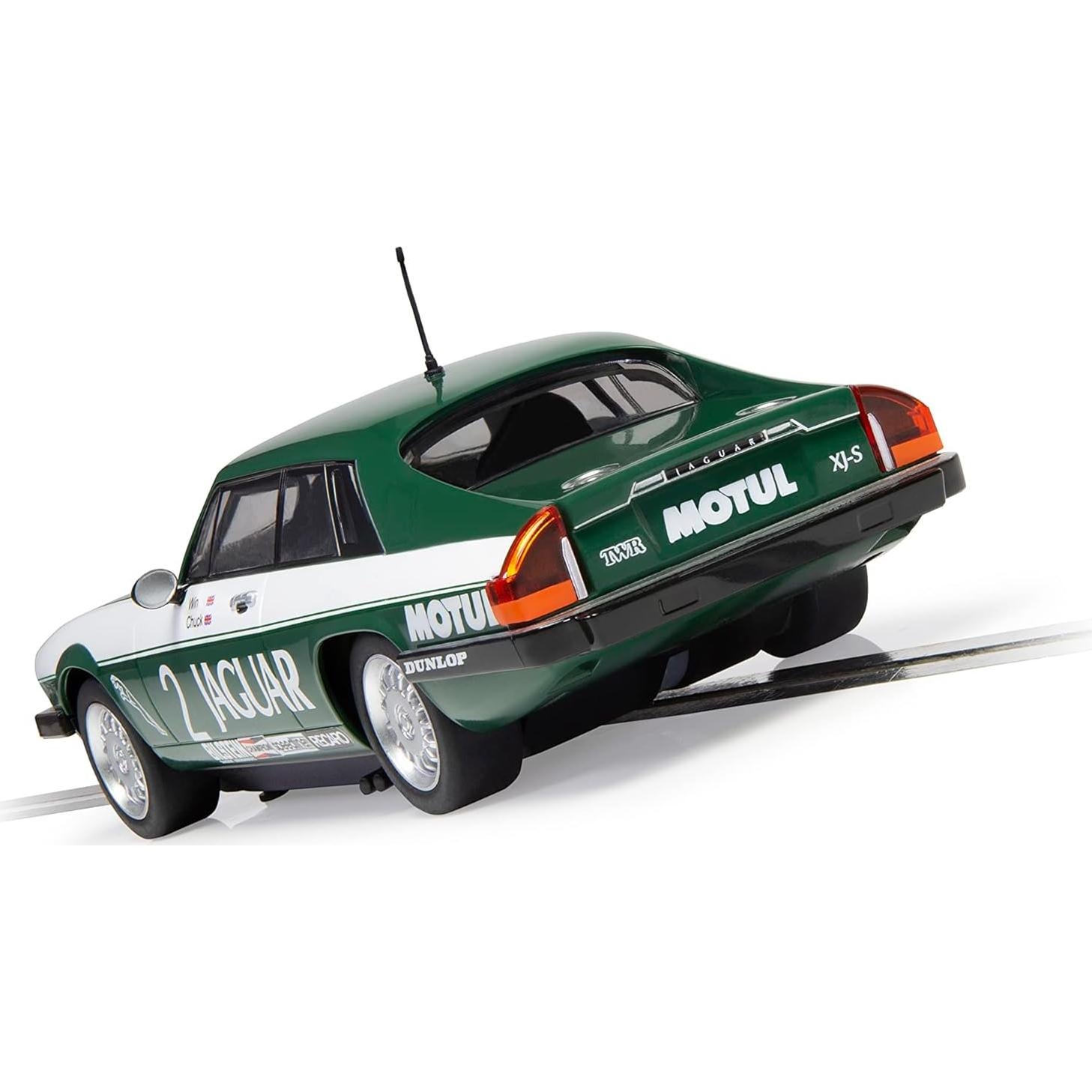 Coche Slot Scalextric Jaguar XJS Motul #2 1:32 Detallado