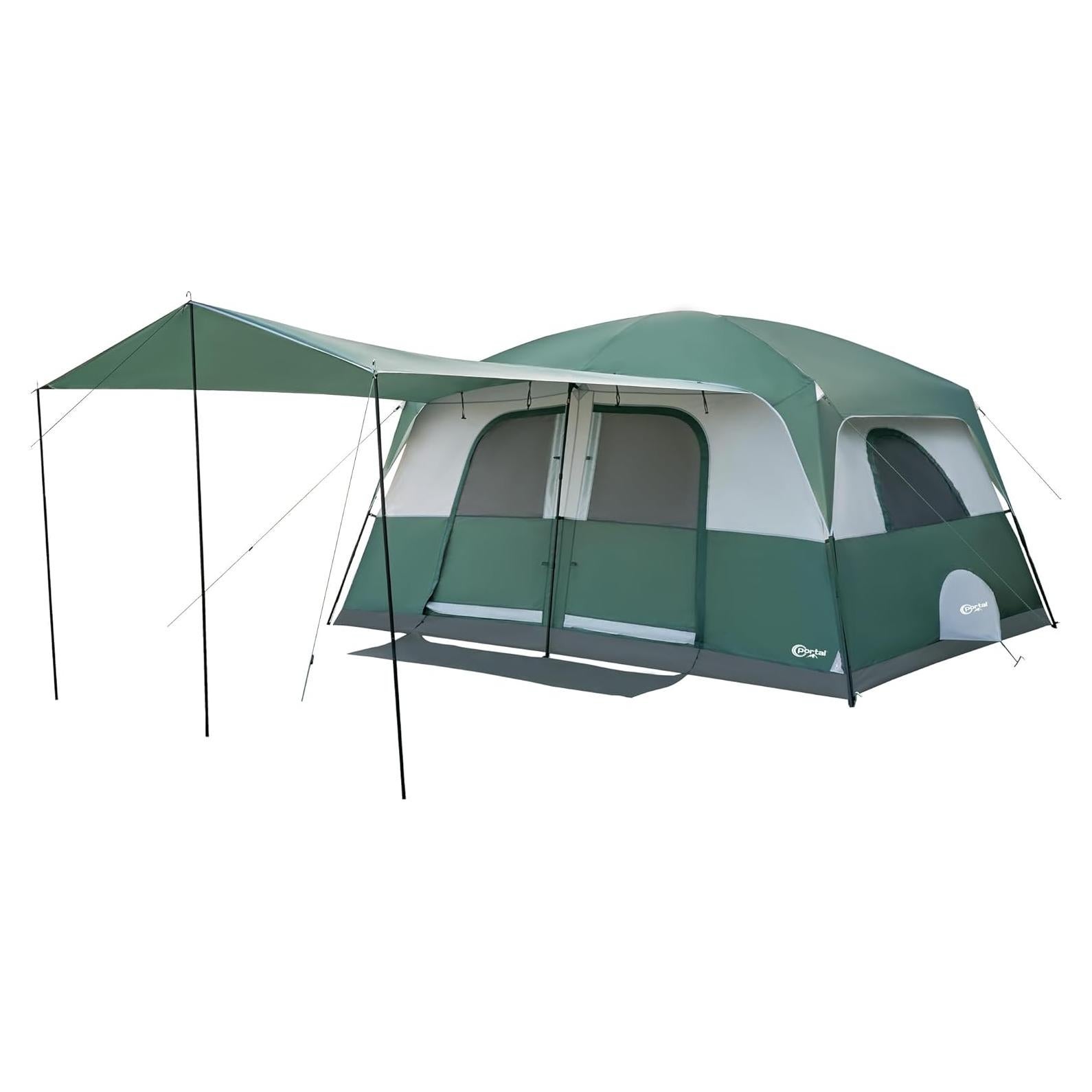Carpa Familiar PORTAL para 10 Personas con Porche y Ventilación