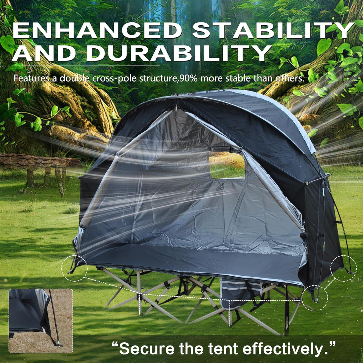 Tienda de Camping SMOOTOR SMT-CBT 3 Personas Impermeable