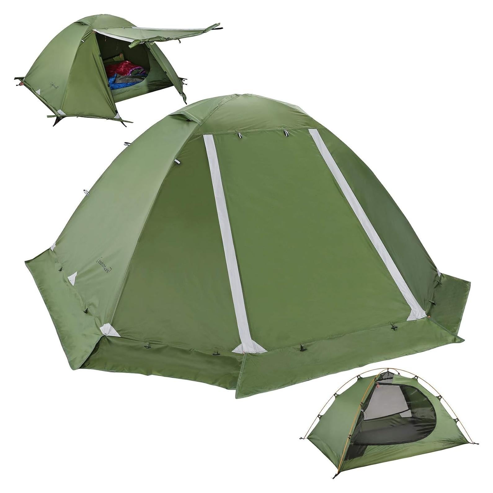 Tienda de Campaña Clostnature Libra 1 Persona 4 Estaciones Impermeable