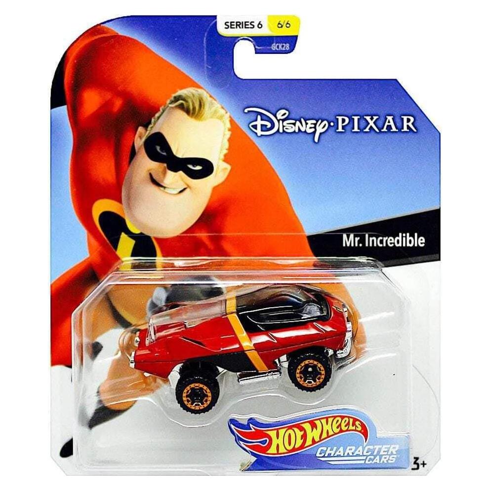 Coche Sr. Increíble Disney Hot Wheels Escala 1:64