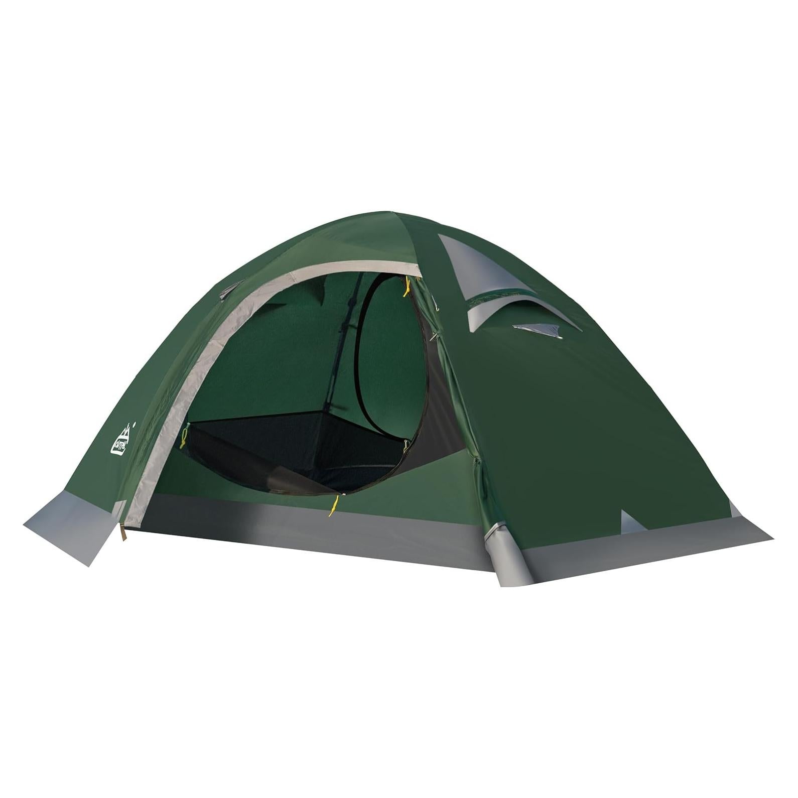 Tienda de Camping Camppal para 2 Personas Impermeable 4 Estaciones