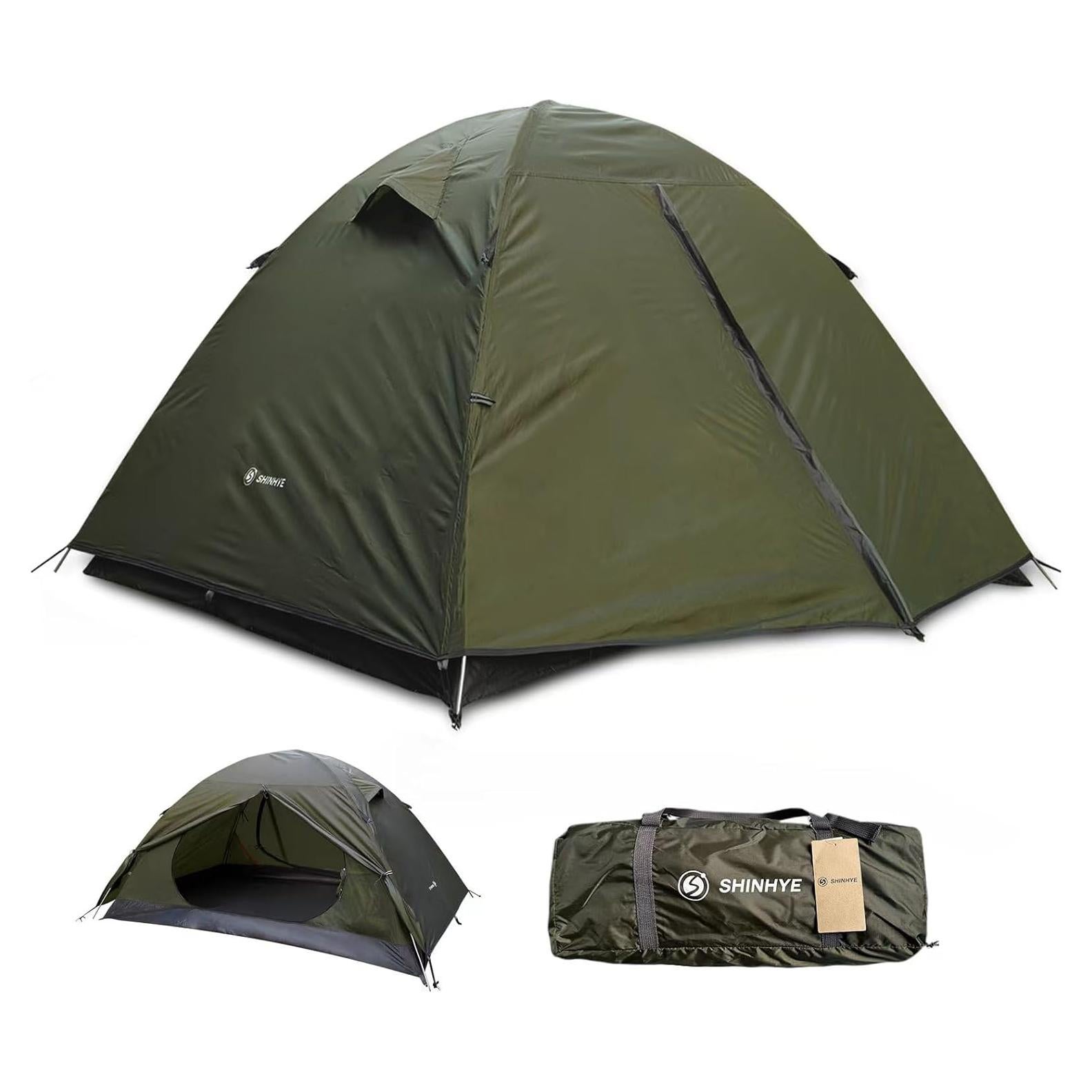 Tienda de Camping Ultraligera ShinHye para 2-4 Personas Impermeable