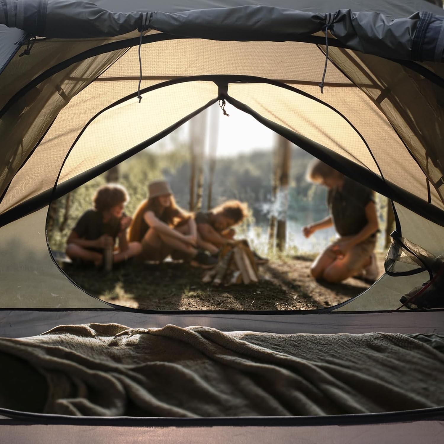 Tienda de Camping Ultraligera ShinHye para 2-4 Personas Impermeable