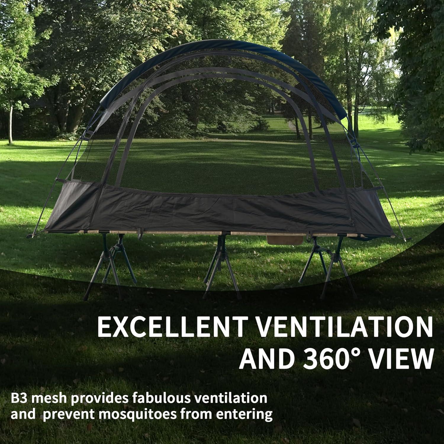 Tienda de Camping Tenplay Ultraligera 1 Persona Nylon 70D