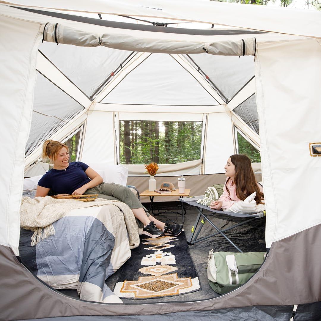 Carpa Instantánea CORE Pirámide Iluminada para 10 Personas