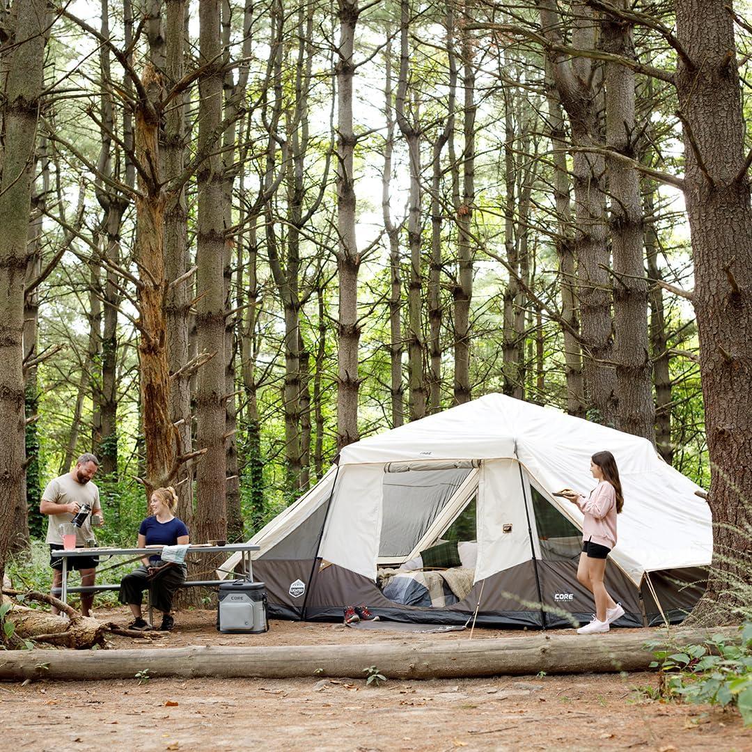Carpa Instantánea CORE Pirámide Iluminada para 10 Personas