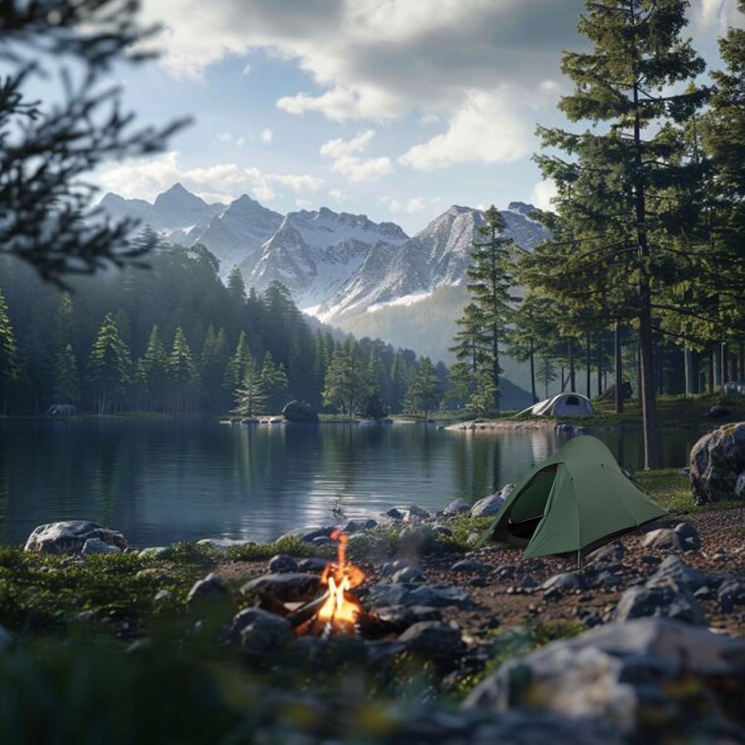 Tienda de Camping Ultraligera Croosseoutdoors 1 Persona Impermeable