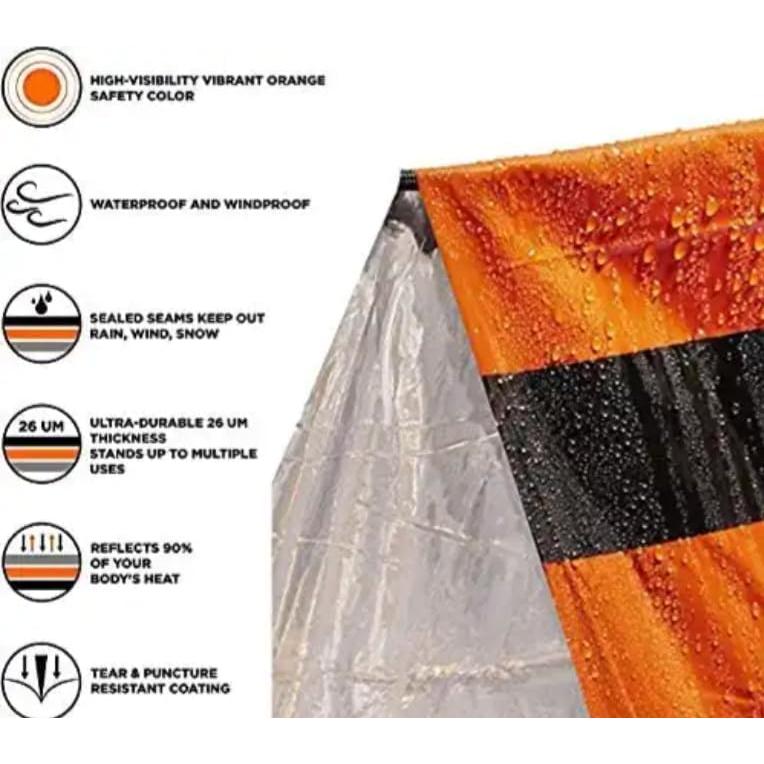 Tienda de Supervivencia Genérica MaoTent 2 Personas Impermeable