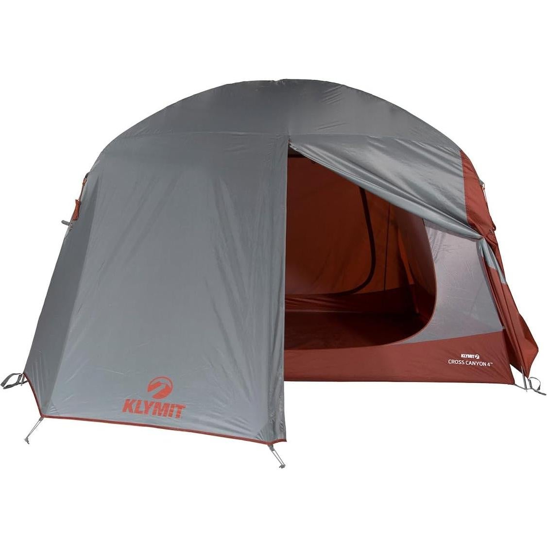 Tienda de Camping Klymit Cross Canyon 4 Personas Rojo/Gris