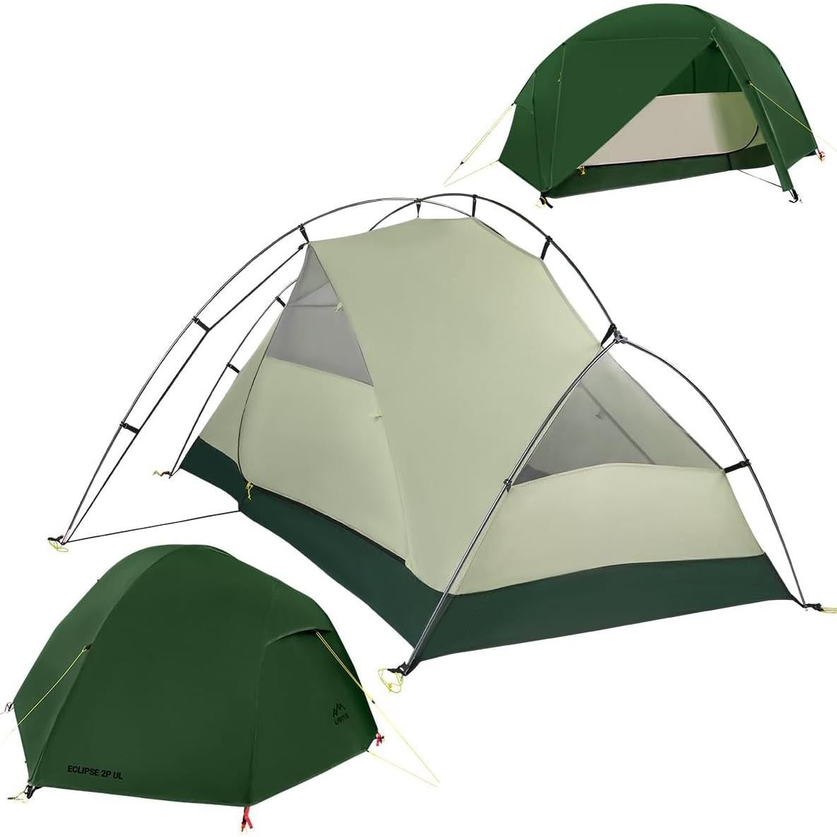 Carpa de Mochilero Lavitis UL02-2P para 2 Personas Impermeable