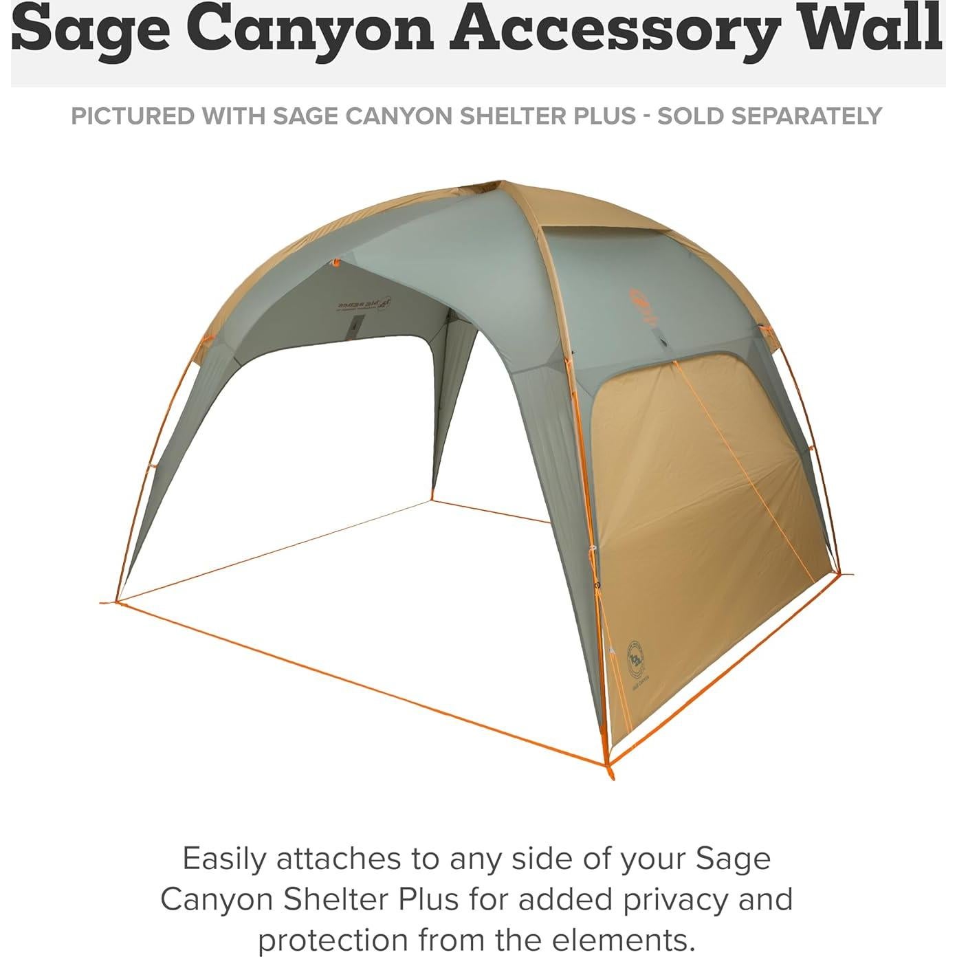 Pared Accesoria Big Agnes Sage Canyon Shelter Plus - 340g