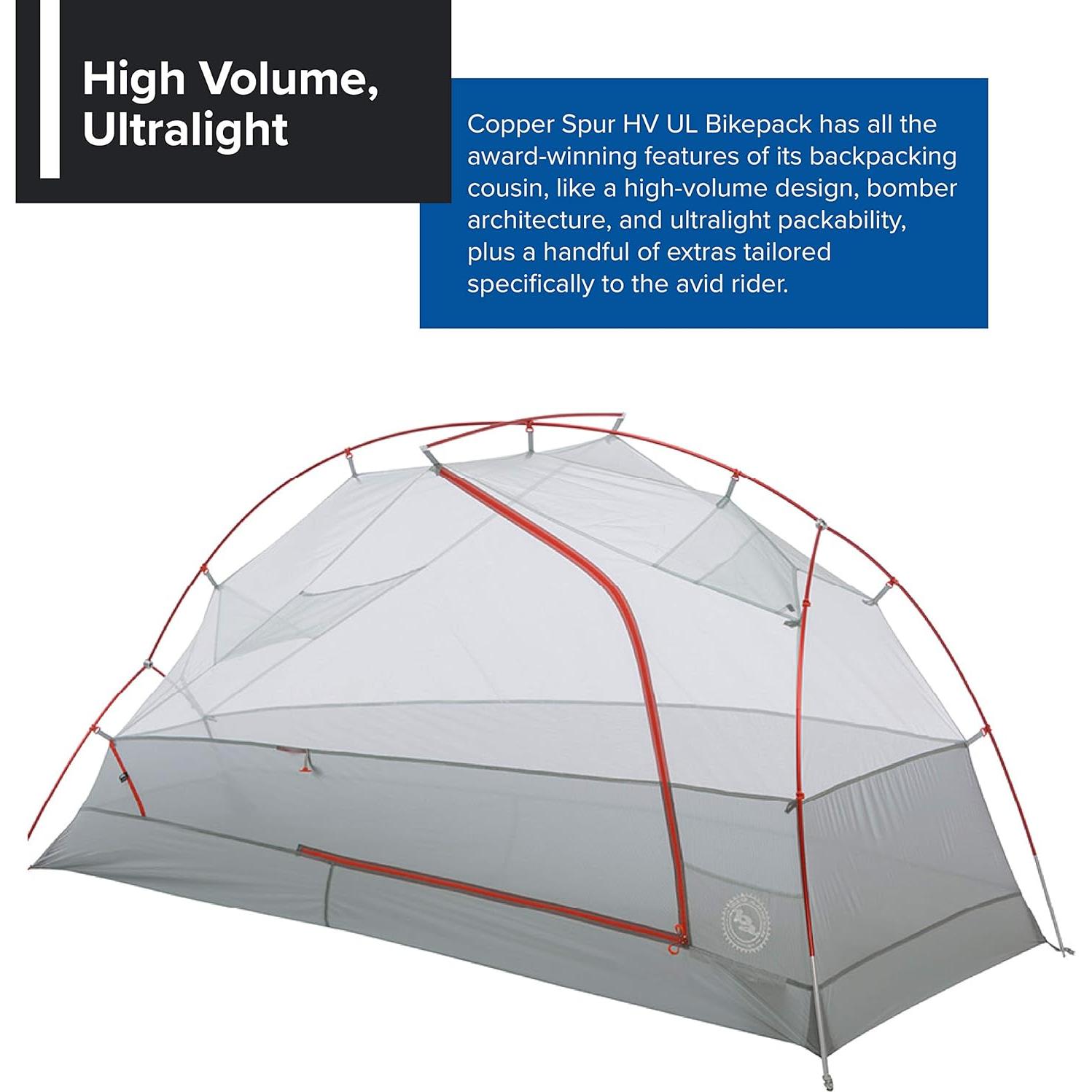 Tienda de Camping Ultraligera Big Agnes Copper Spur HV 1 Persona