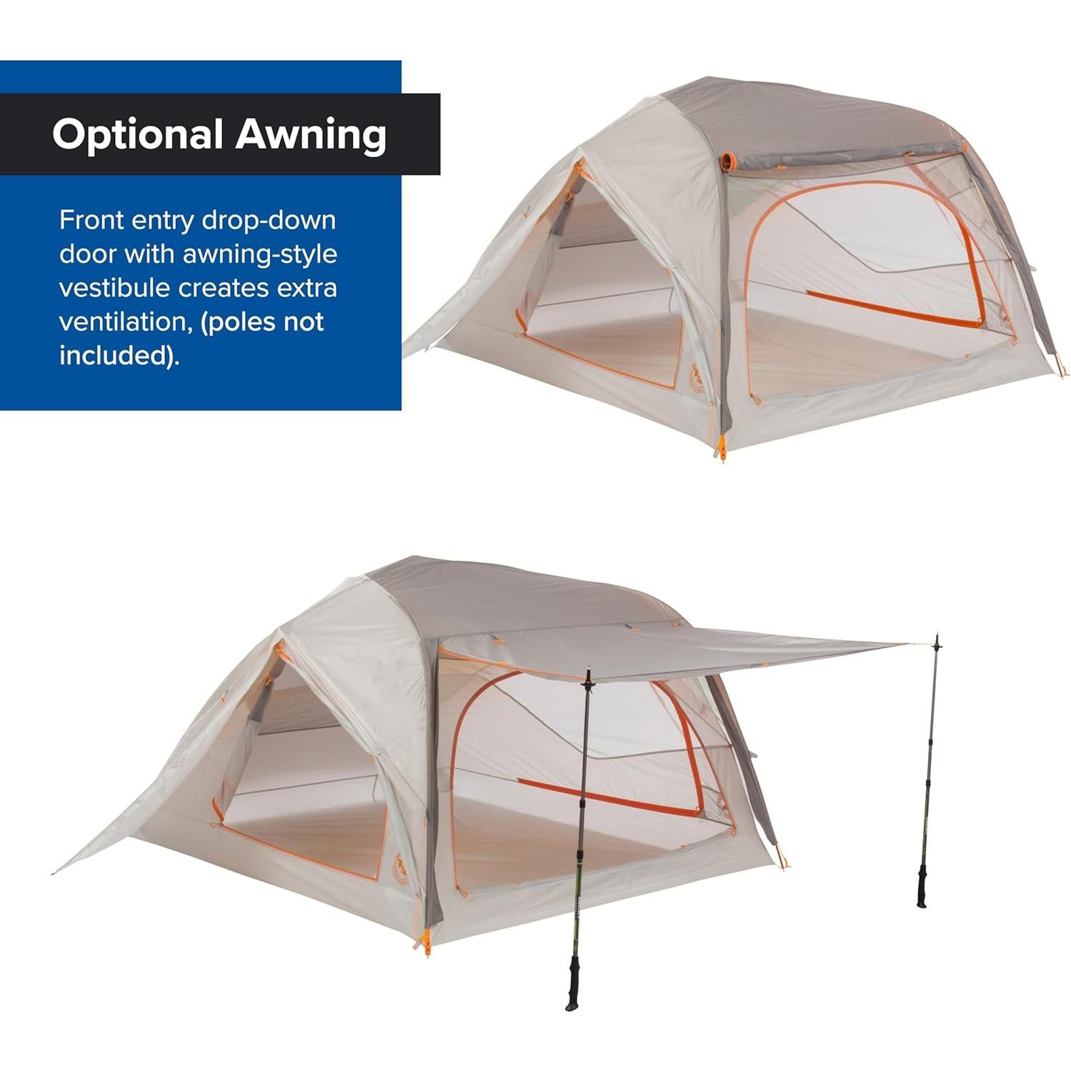 Tienda de Camping Big Agnes Salt Creek SL para 3 Personas