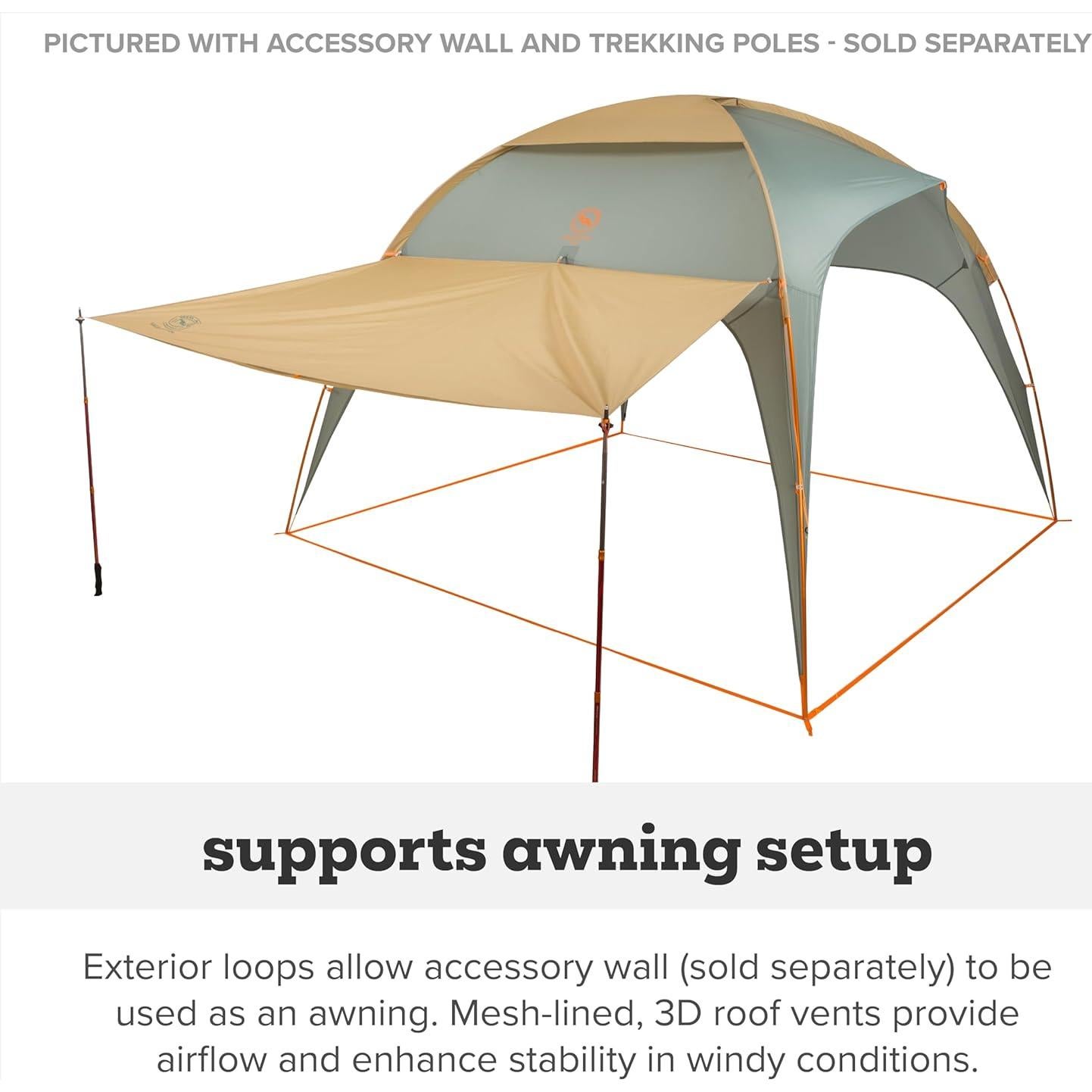 Toldo Plegable Big Agnes Sage Canyon Shelter Plus 9.29 m²