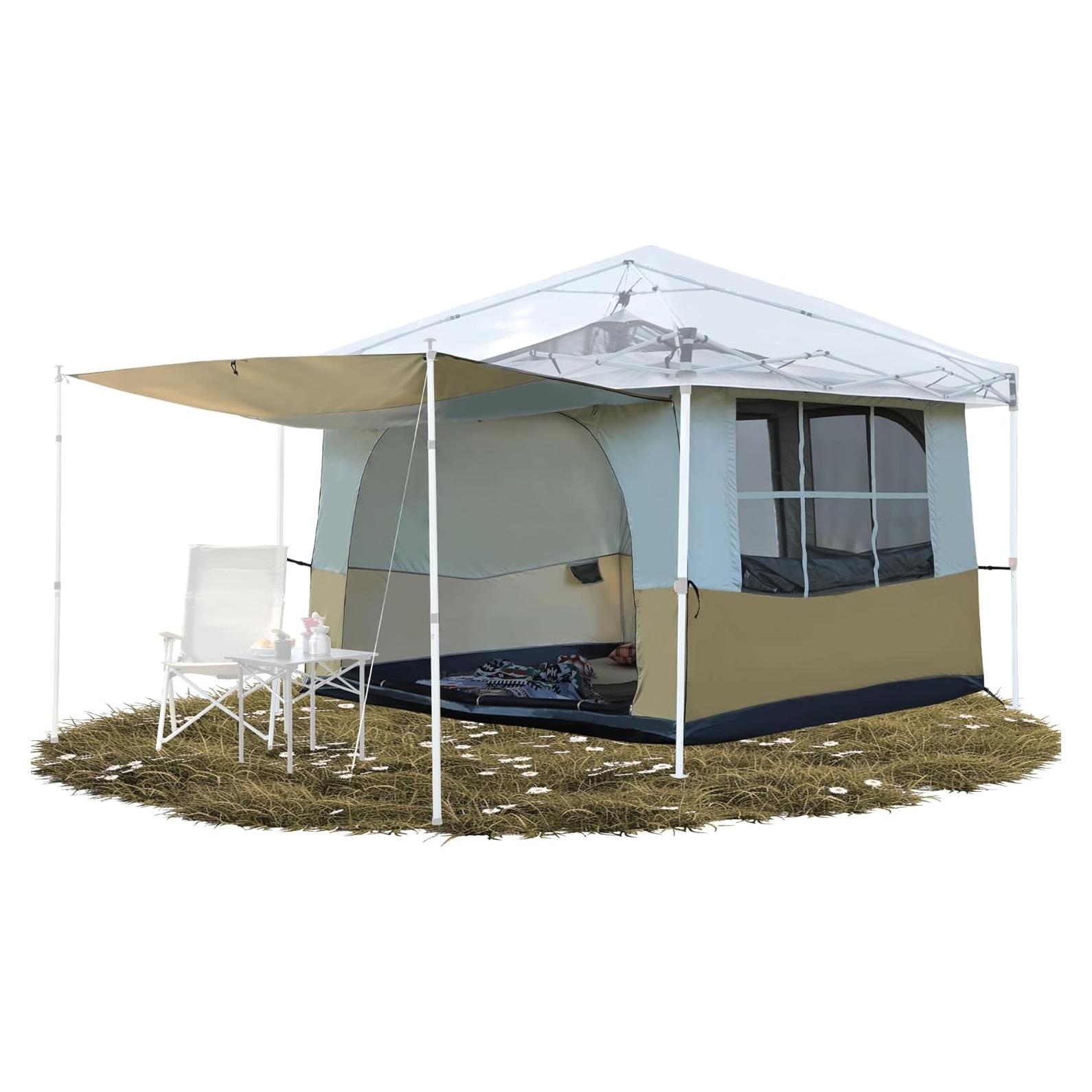 Carpa Interior REDCAMP 4-6 Personas 2.99x2.99m Resistente Agua