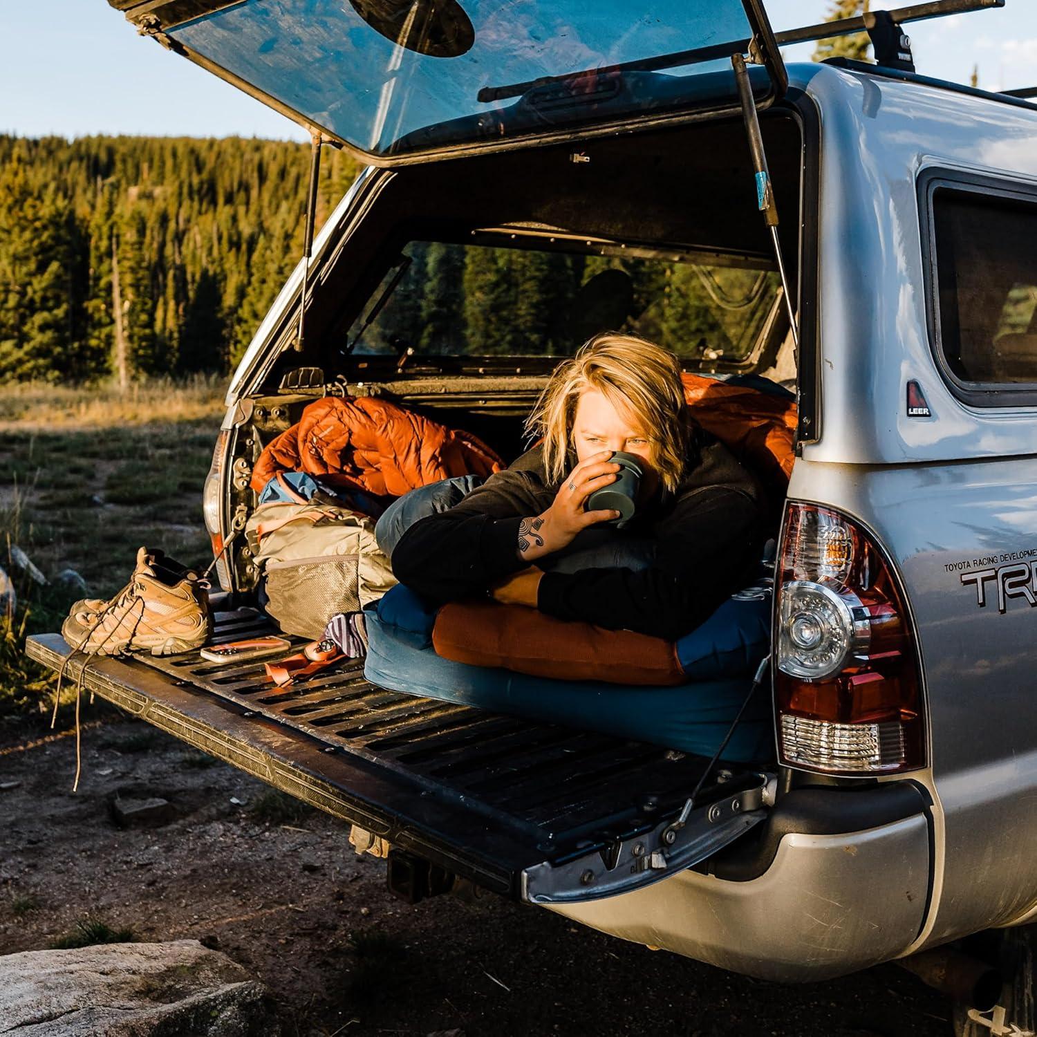 Boundary Deluxe, Insulated Sleeping Pad, Regular, Gibraltar Sea, (20X72)