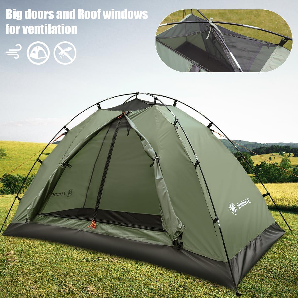 Tienda de Camping ShinHye Ultraligera 2 Personas Impermeable
