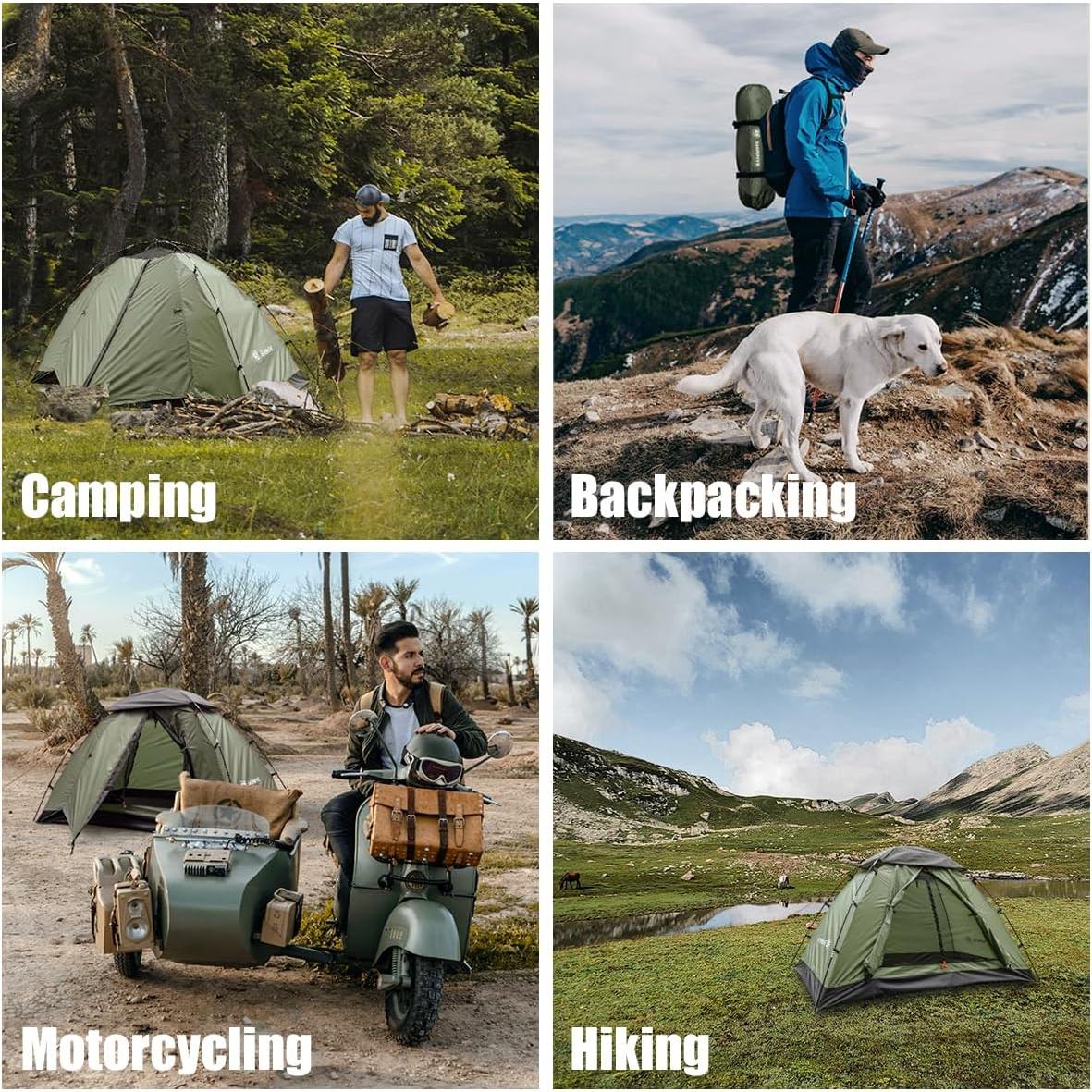 Tienda de Camping ShinHye Ultraligera 2 Personas Impermeable