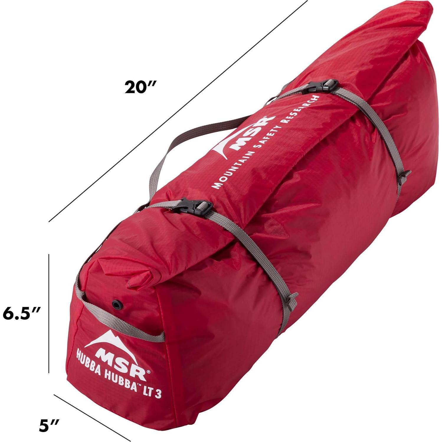 Tienda de Camping Ligera MSR Hubba Hubba LT 3 Personas