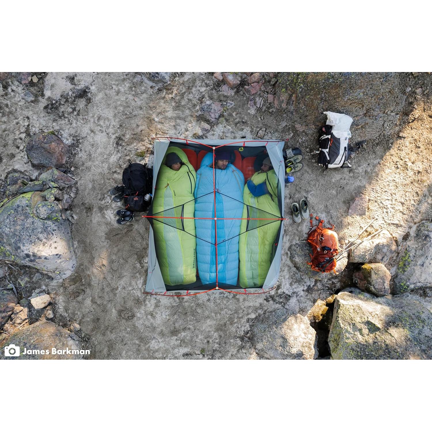 Tienda de Camping Ligera MSR Hubba Hubba LT 3 Personas