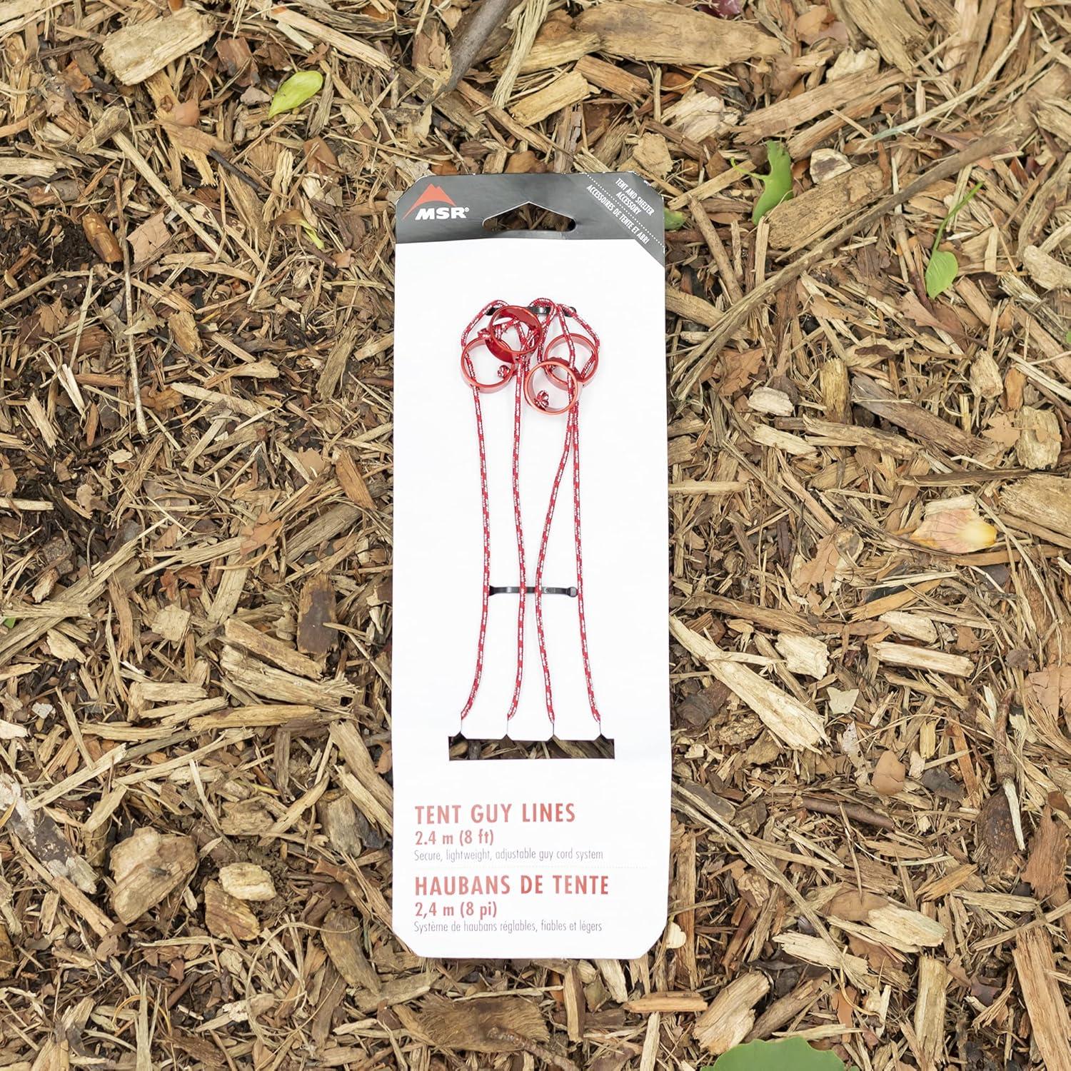 Kit de Cuerda para Tienda MSR - 4 Cuerdas de 2.44 m