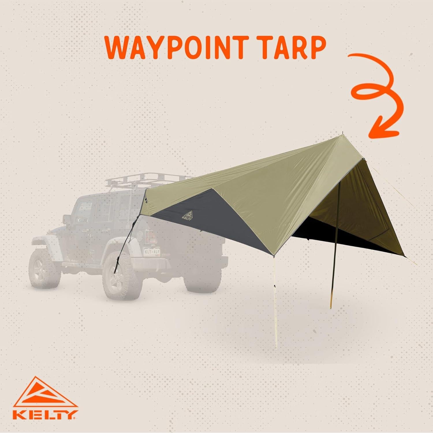 Toldo Kelty Waypoint para Camping y Tailgating, 11.15 m²