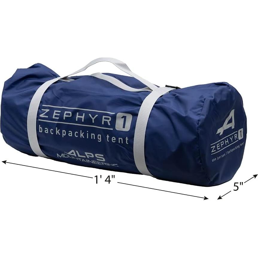 Carpa de Camping ALPS Mountaineering Zephyr 1 Persona Gris/Navy