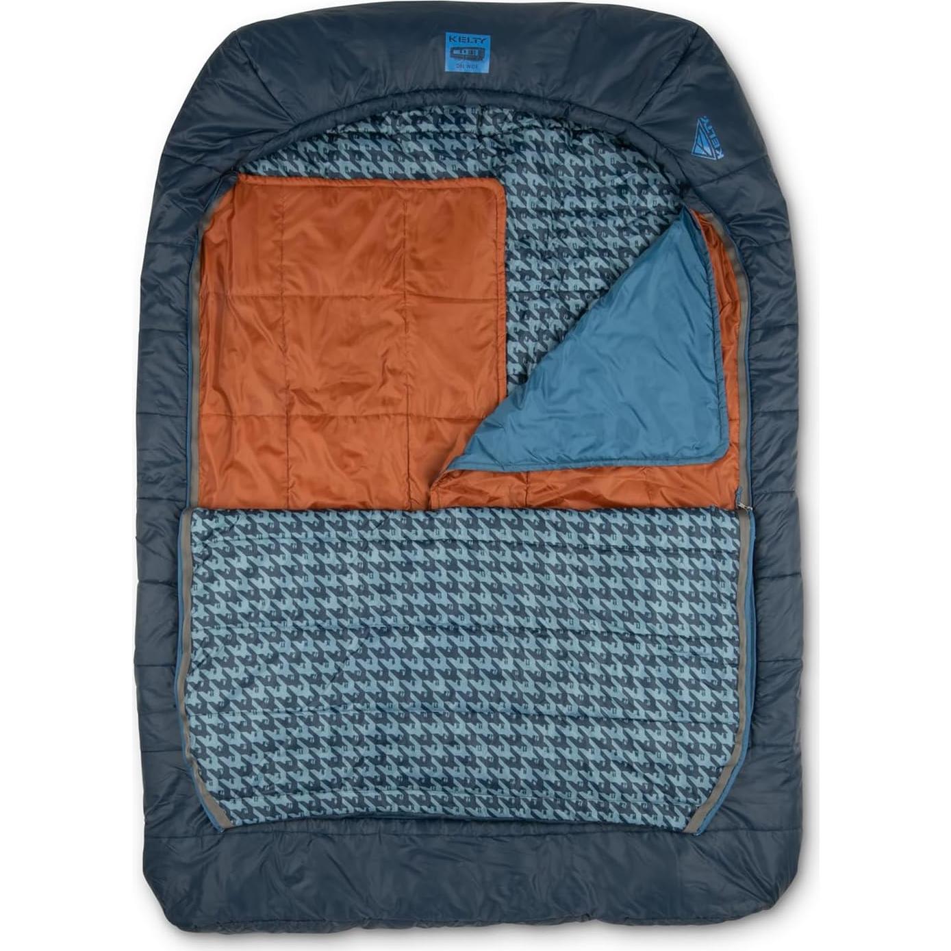 Saco de Dormir Doble Ancho Kelty Tru.Comfort 20°C para 2 Personas