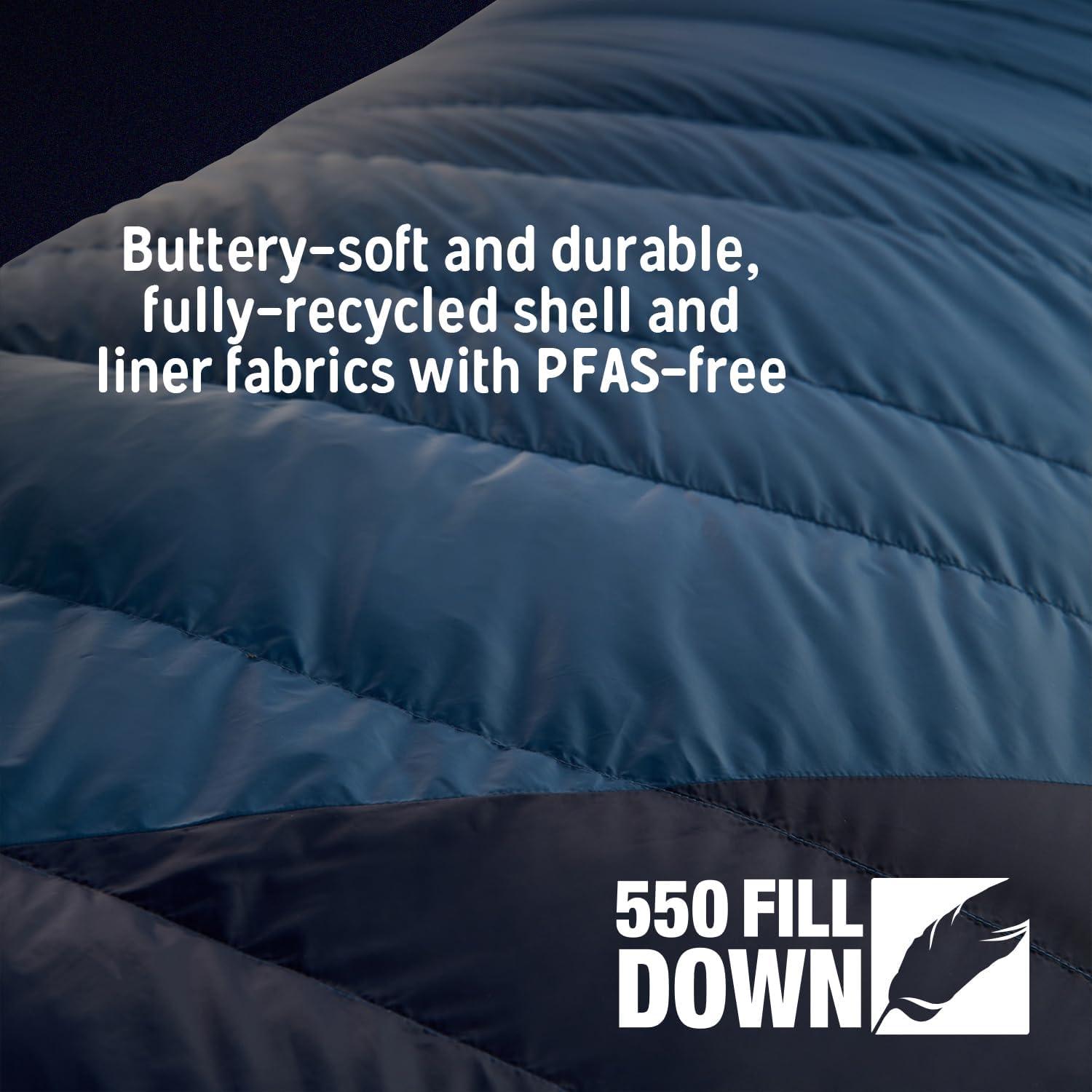 Saco de Dormir Kelty Cosmic Down Mummy 2024 - Largo 1.98m