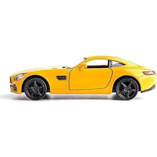 Coche de aleación Mercedes-Benz AMG GTS 1:36 Amarillo