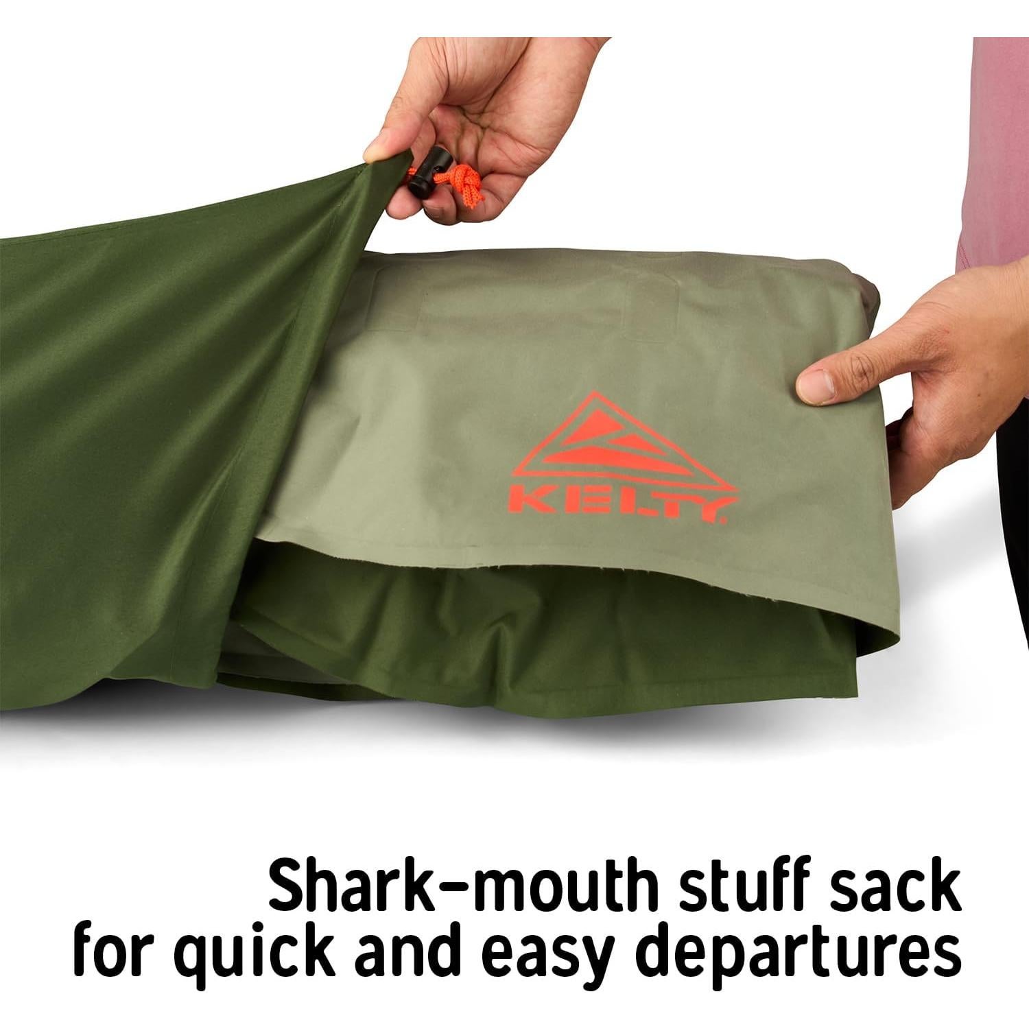 Colchón de Aire Kelty Kush Queen 201x142 cm 15 cm Grosor