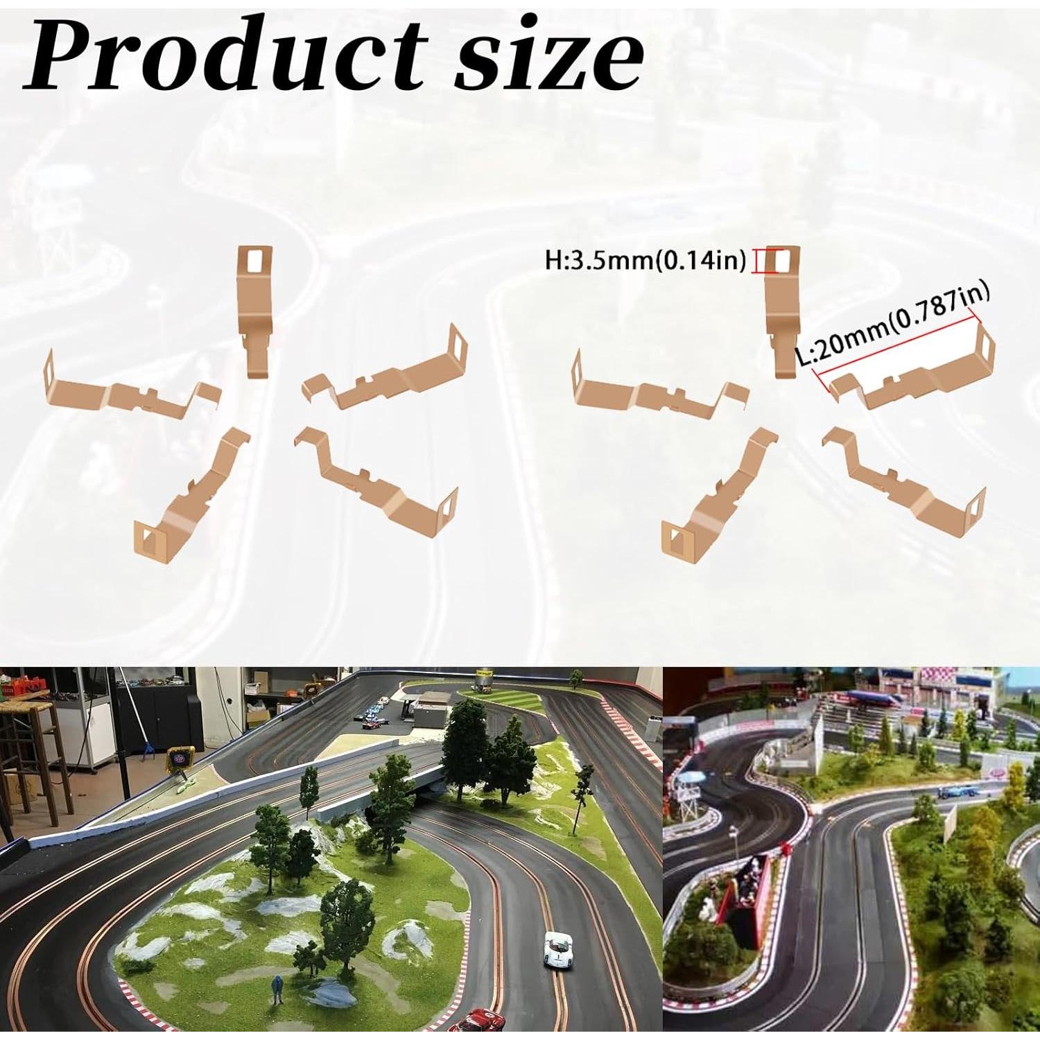 Zapatos de Recogida XYgdhqpt para coches slot HO - 10 piezas