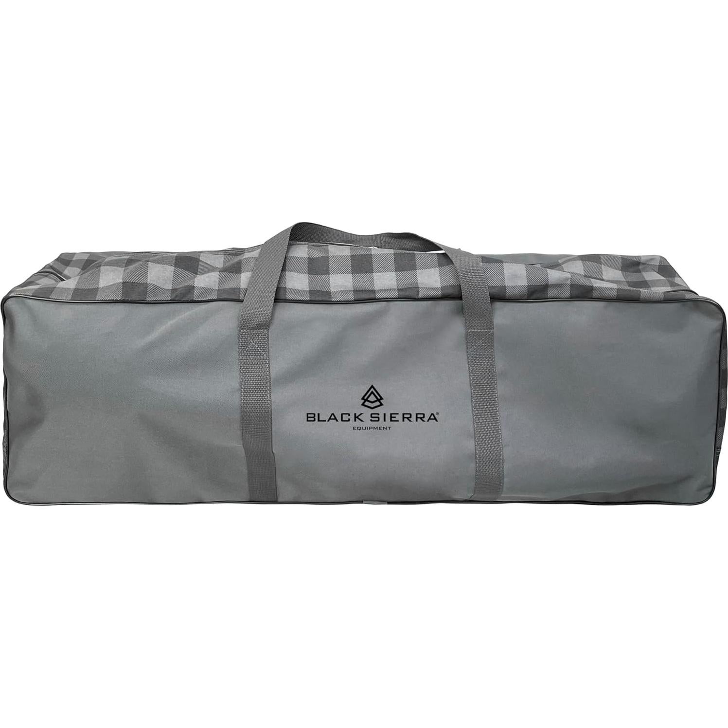 Sofá de Camping Doble Black Sierra, Acolchado, 272 kg, Gris