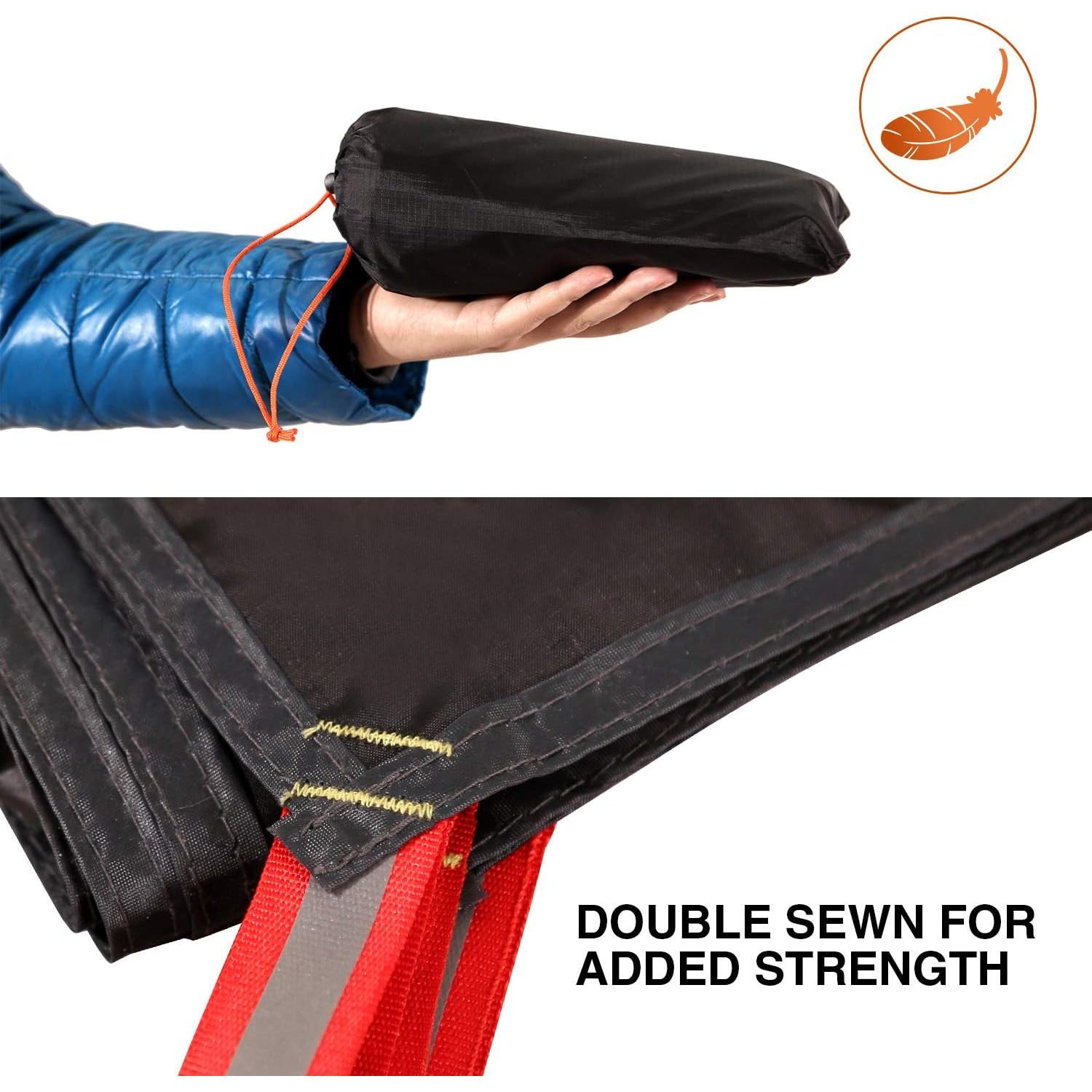 Huella de Tienda Ultraligera REDCAMP 140x220cm Impermeable