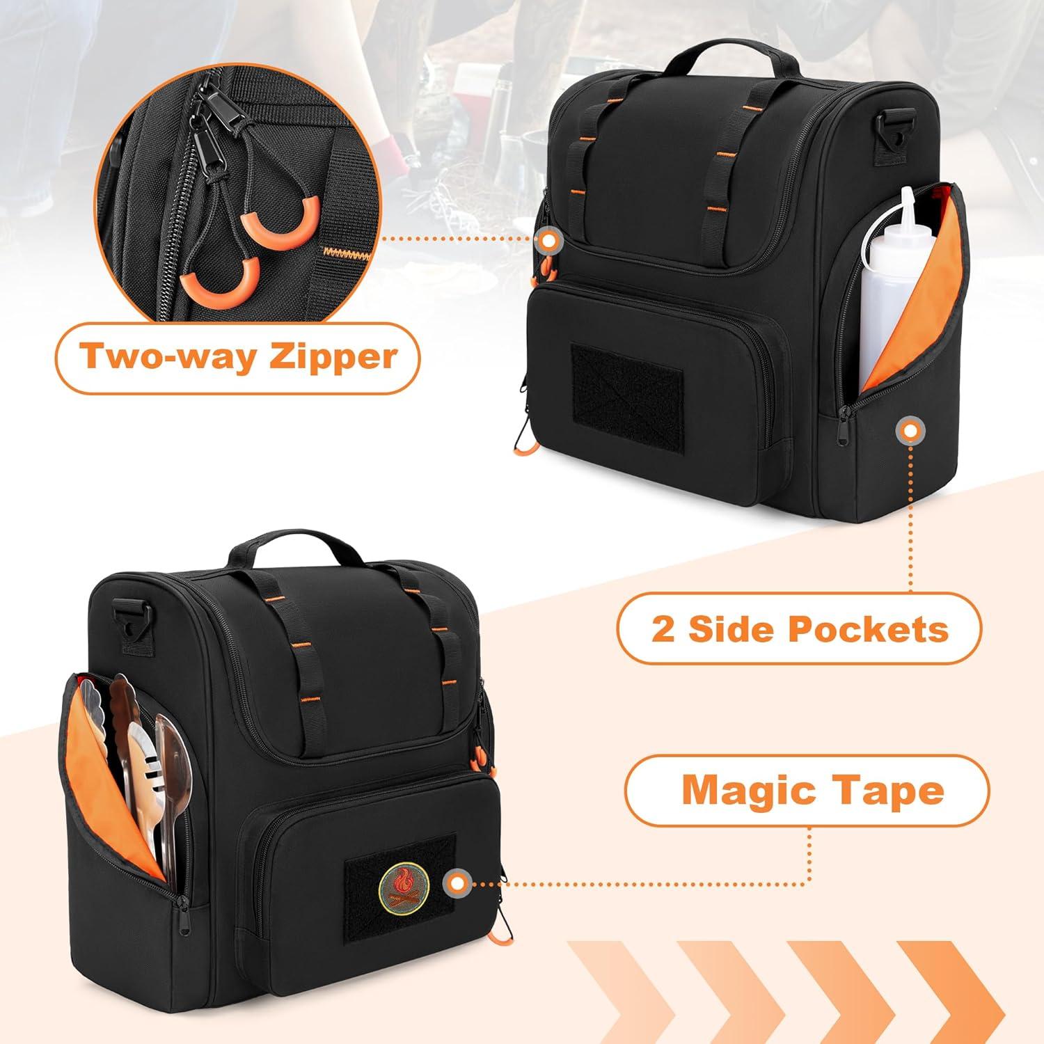 Organizador de Cocina HODRANT Colgante para Camping 33x14x38cm