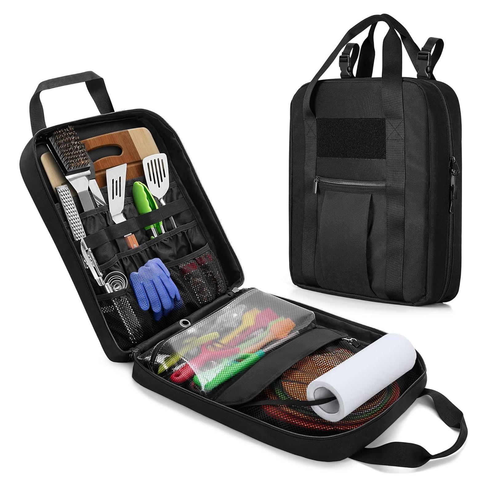 Organizador de Utensilios de Camping HODRANT Hd01601 Negro