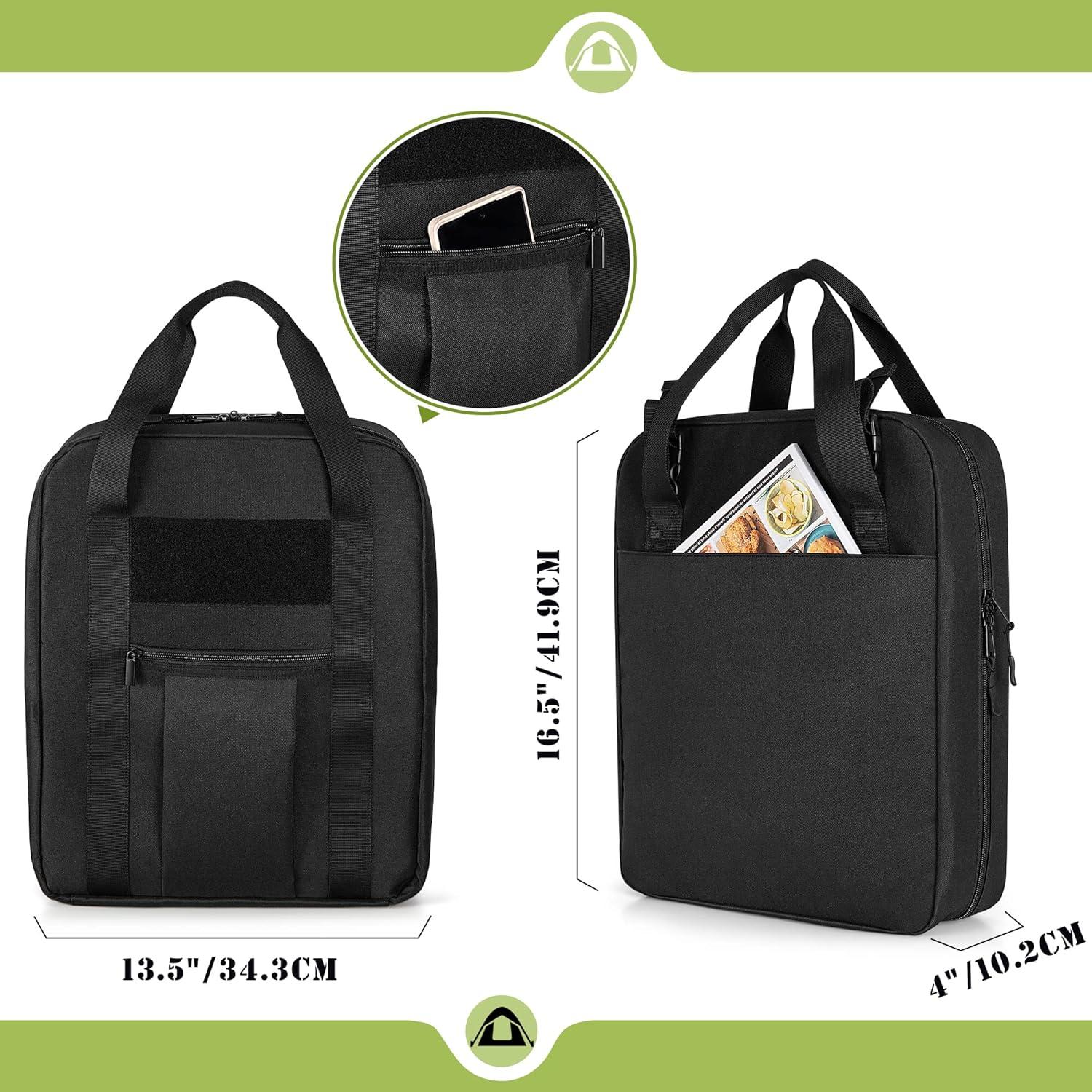 Organizador de Utensilios de Camping HODRANT Hd01601 Negro