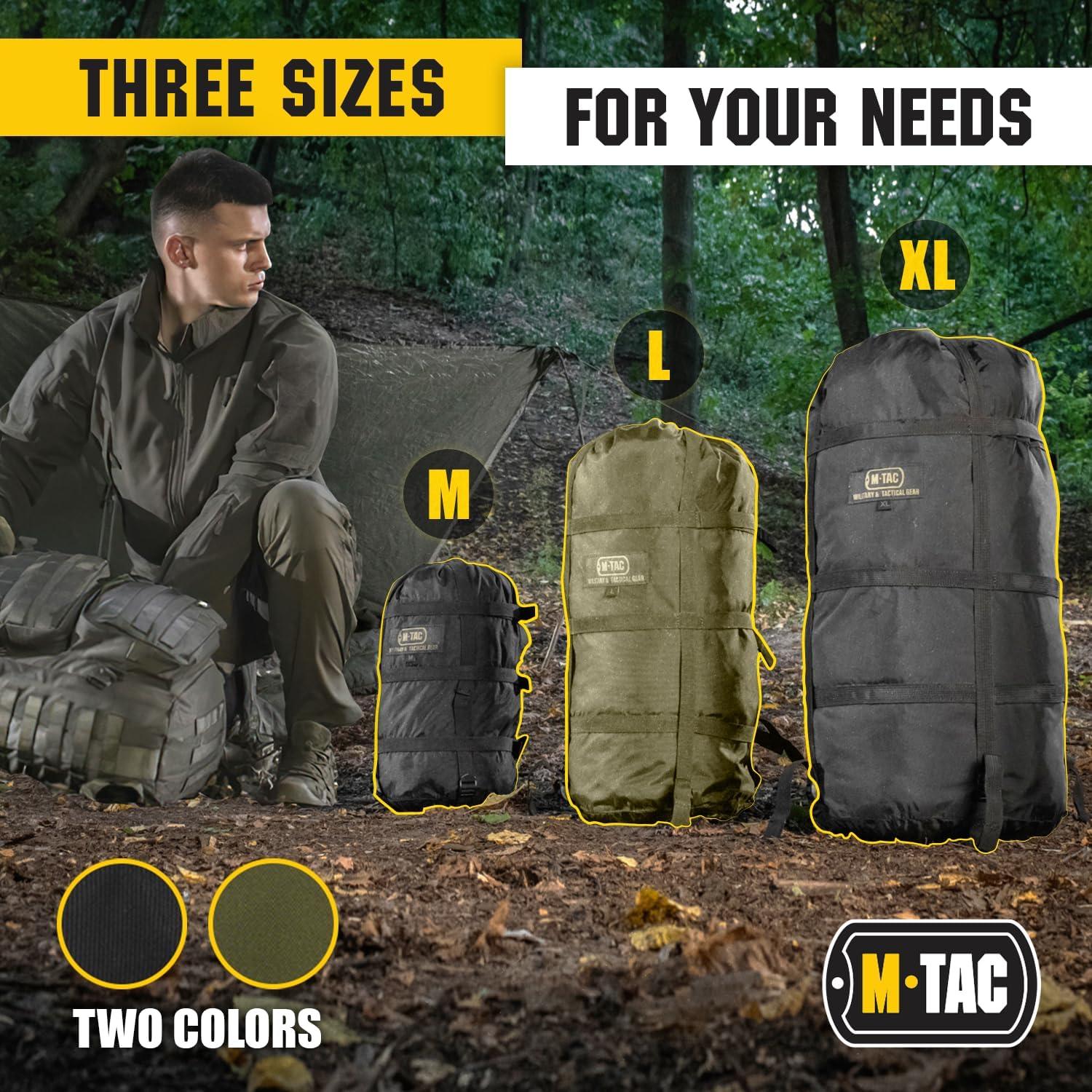 Bolsa de Compresión M-Tac 12L Nylon Impermeable Camping