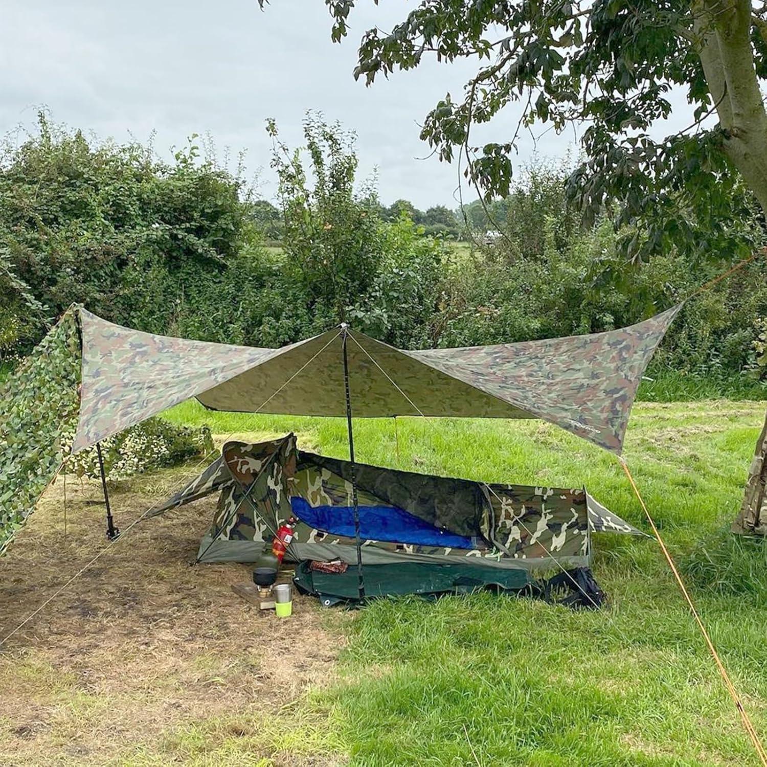 Tienda Bivy Ultraligera GEERTOP para 1 Persona Impermeable