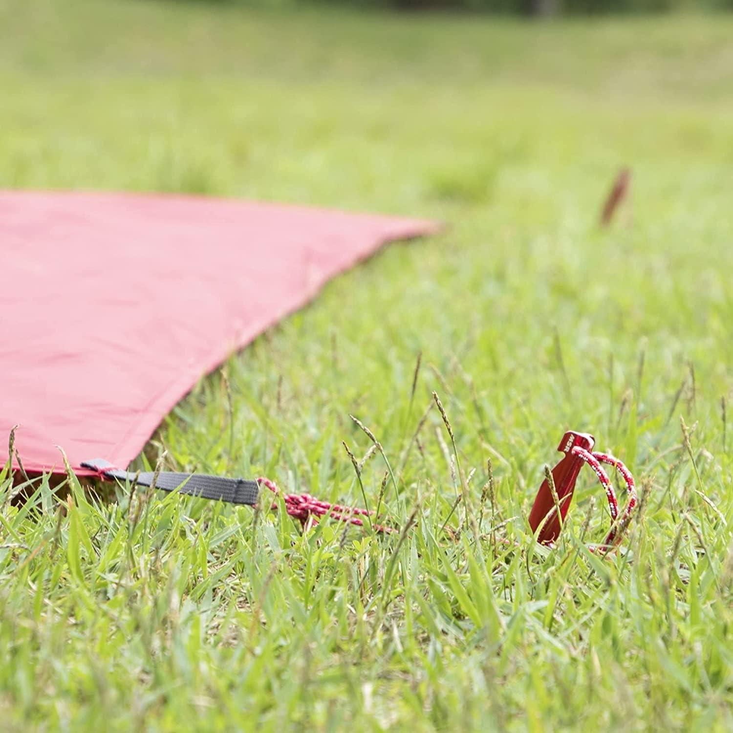 Estacas de Tienda MSR Cyclone 25.4 cm 4 Pack Roja