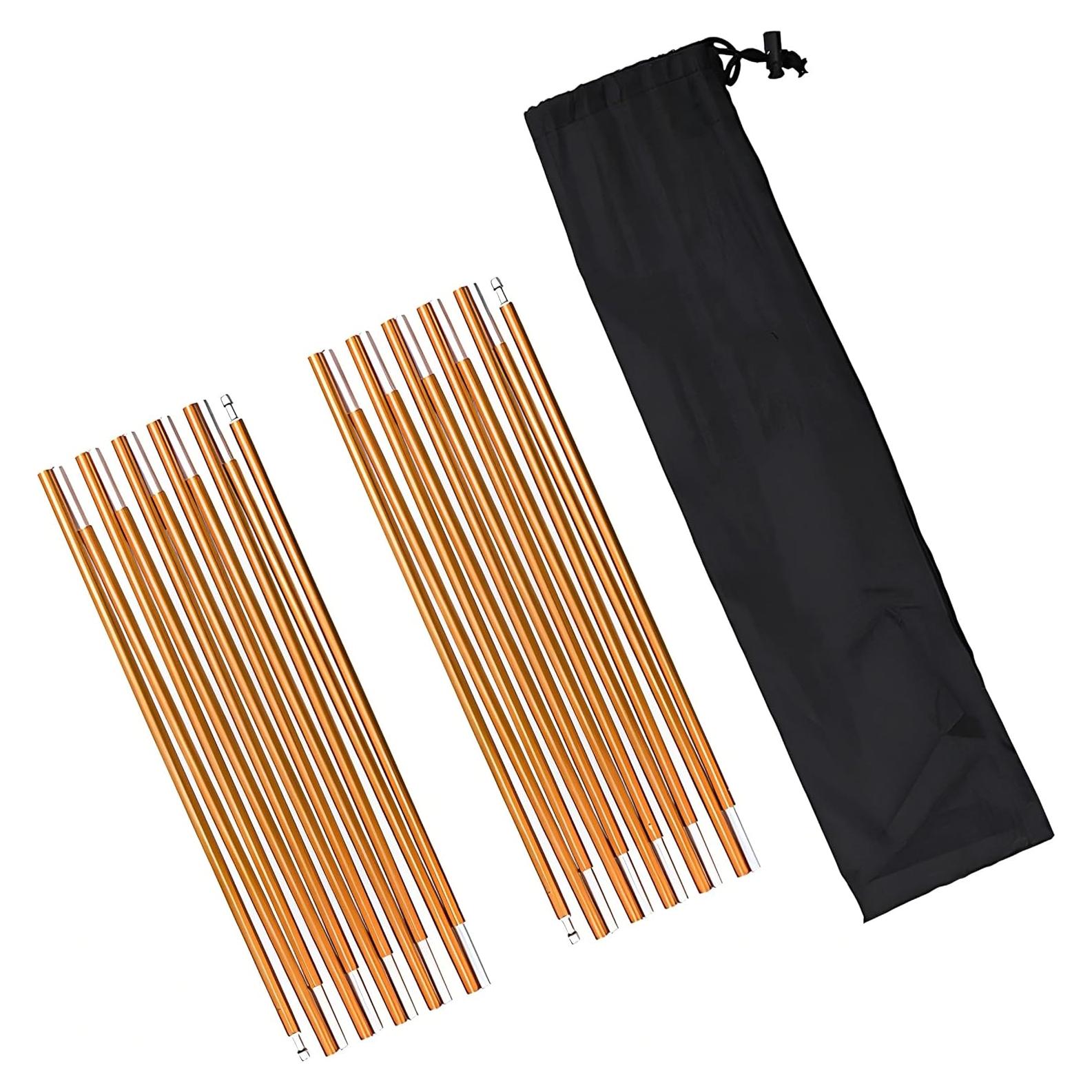 Postes de Reemplazo para Tienda KangTeer 3.6 m Aluminio 7001