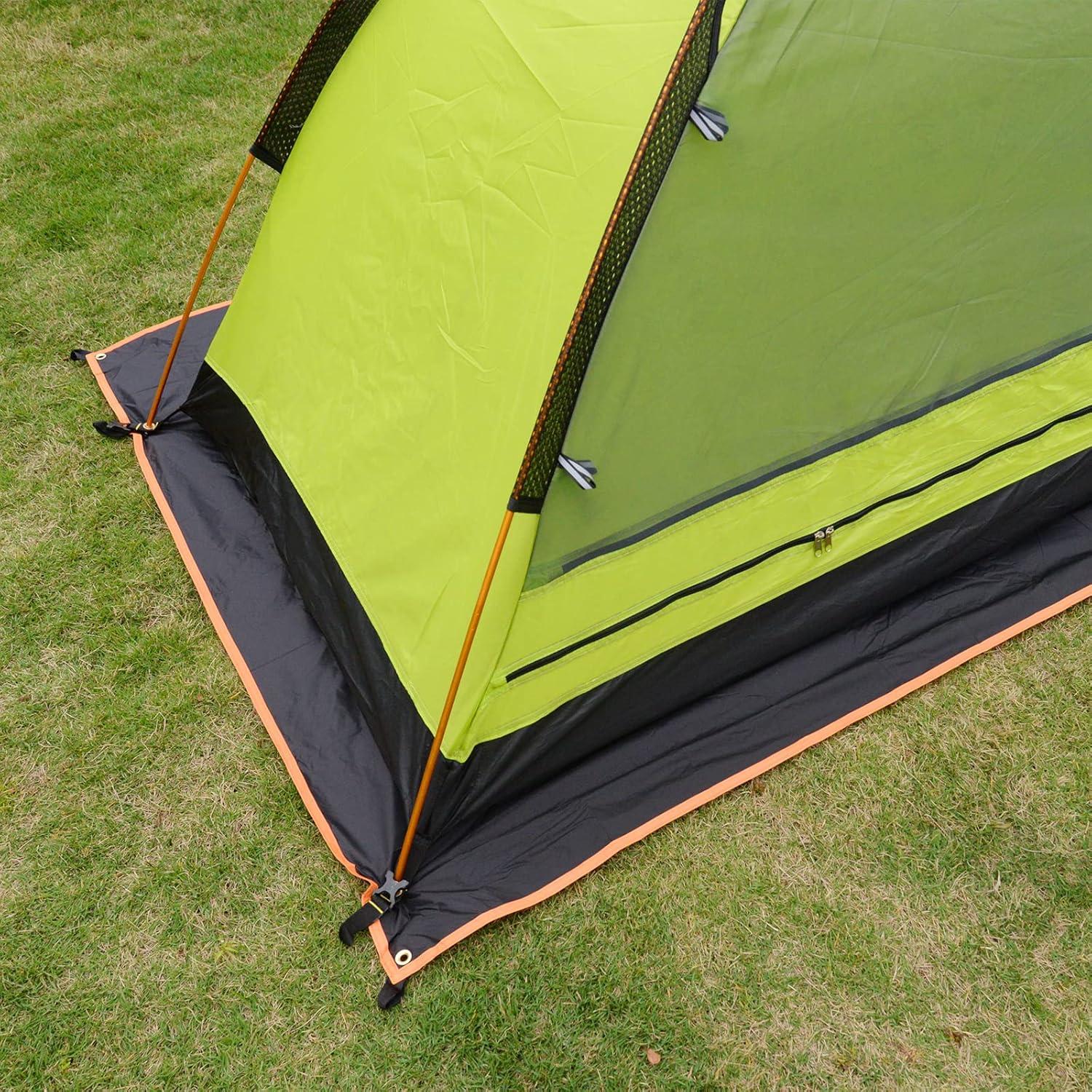 Huella de Tienda GEERTOP Lona Impermeable 1.30m x 2.11m
