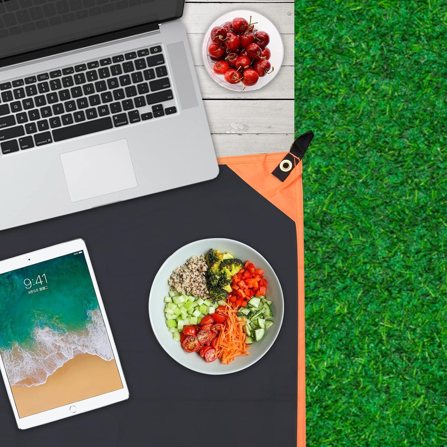 Huella de Tienda GEERTOP Lona Impermeable 1.30m x 2.11m