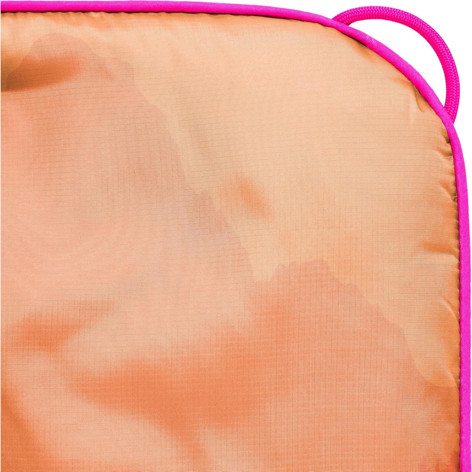 Rumpl Original Puffy Blanket - Warm Puffy Camping Blanket, 100% Recycled Polyester Insulation, Lightweight, Packable, Water-Resistant, Outdoor Puffer Blanket, 52"x75", V2, Rocky Mountain Sunset Fade