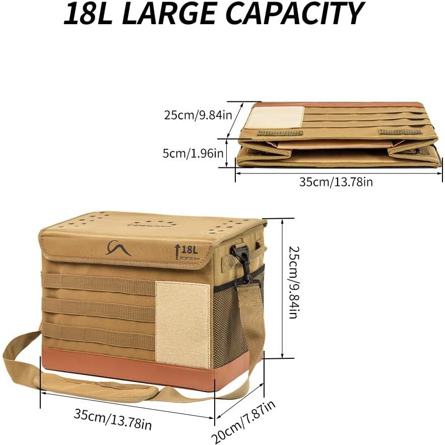 Bolsa de Almacenamiento para Camping PSKER 18L Impermeable