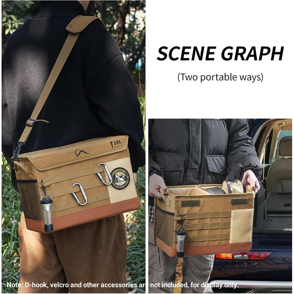 Bolsa de Almacenamiento para Camping PSKER 18L Impermeable