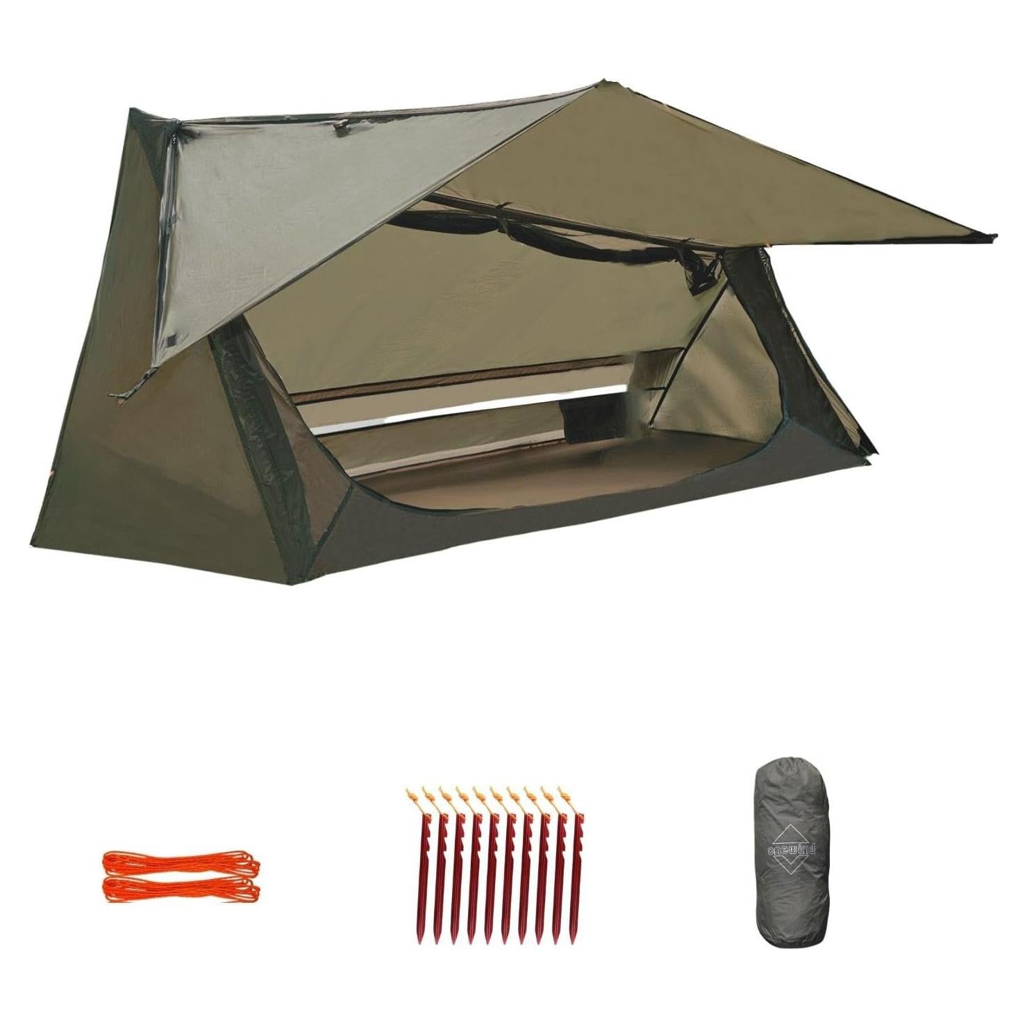 Tienda Bivy Ultraligera OneWind para 1 Persona Impermeable