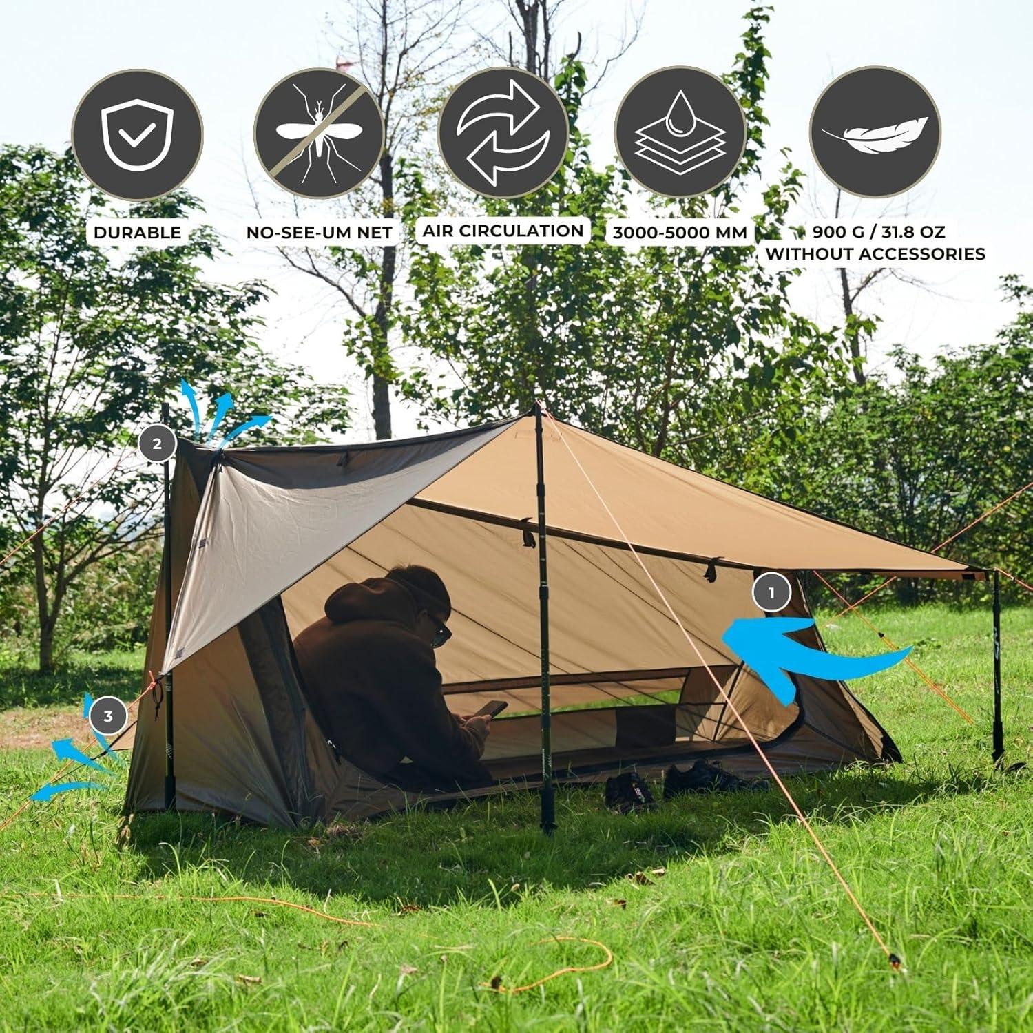 Tienda Bivy Ultraligera OneWind para 1 Persona Impermeable