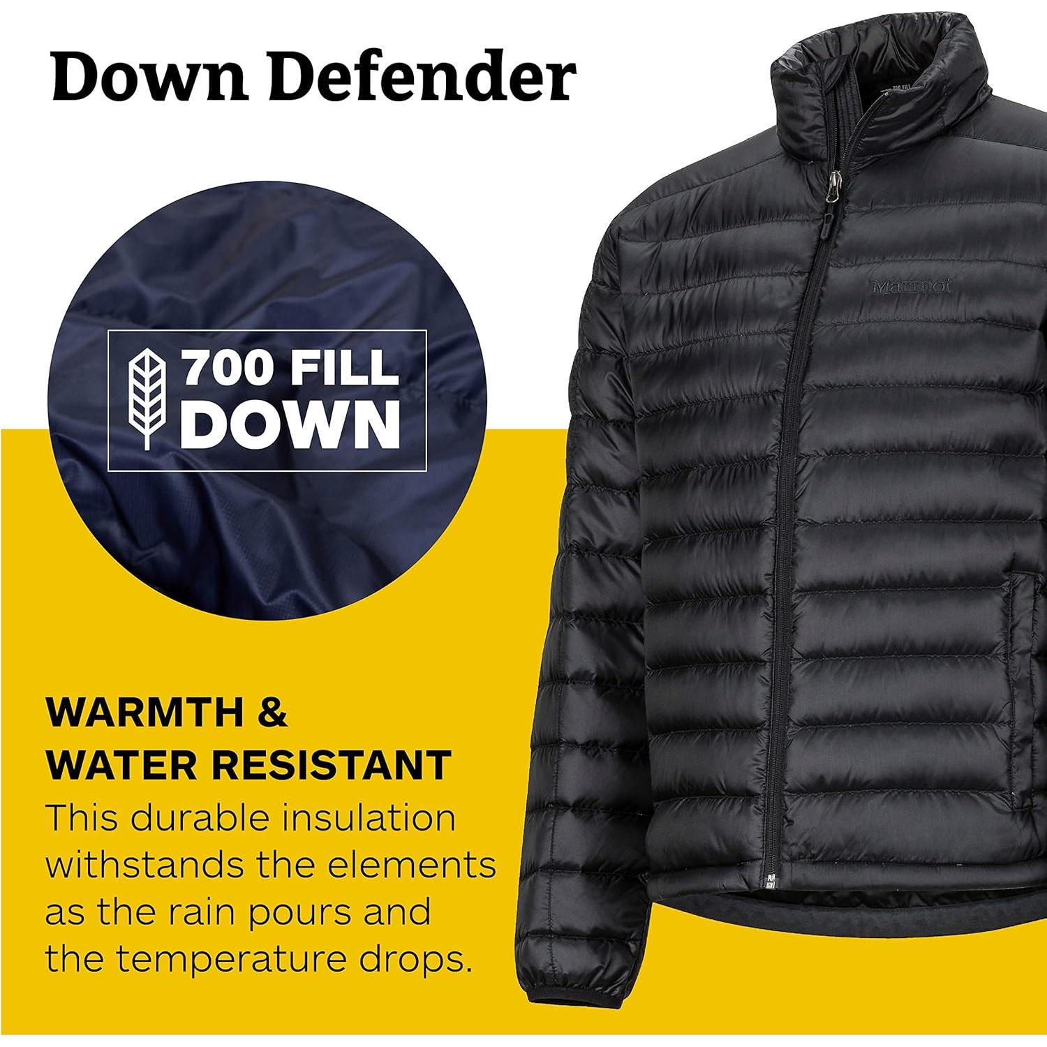 Chaqueta de Hombre Marmot Zeus - Aislante 800, Impermeable, Ligera